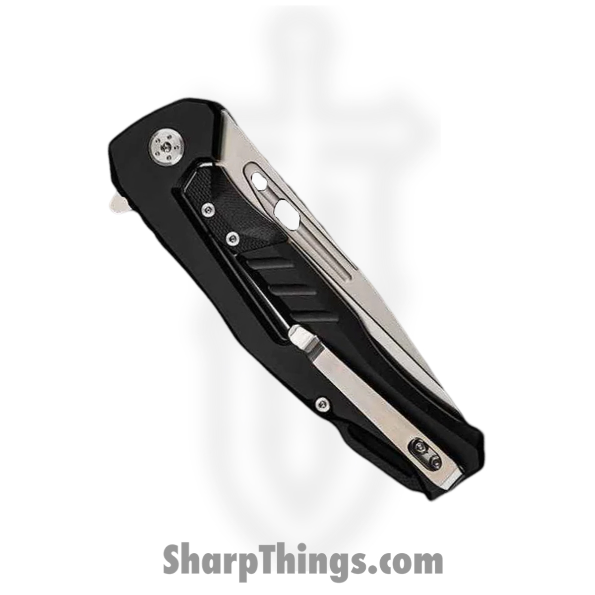 WithArmour - WA-085BK - Thor - Folding Knife - D2 Satin Spear Point - Aluminum G10 - Black - Image 5