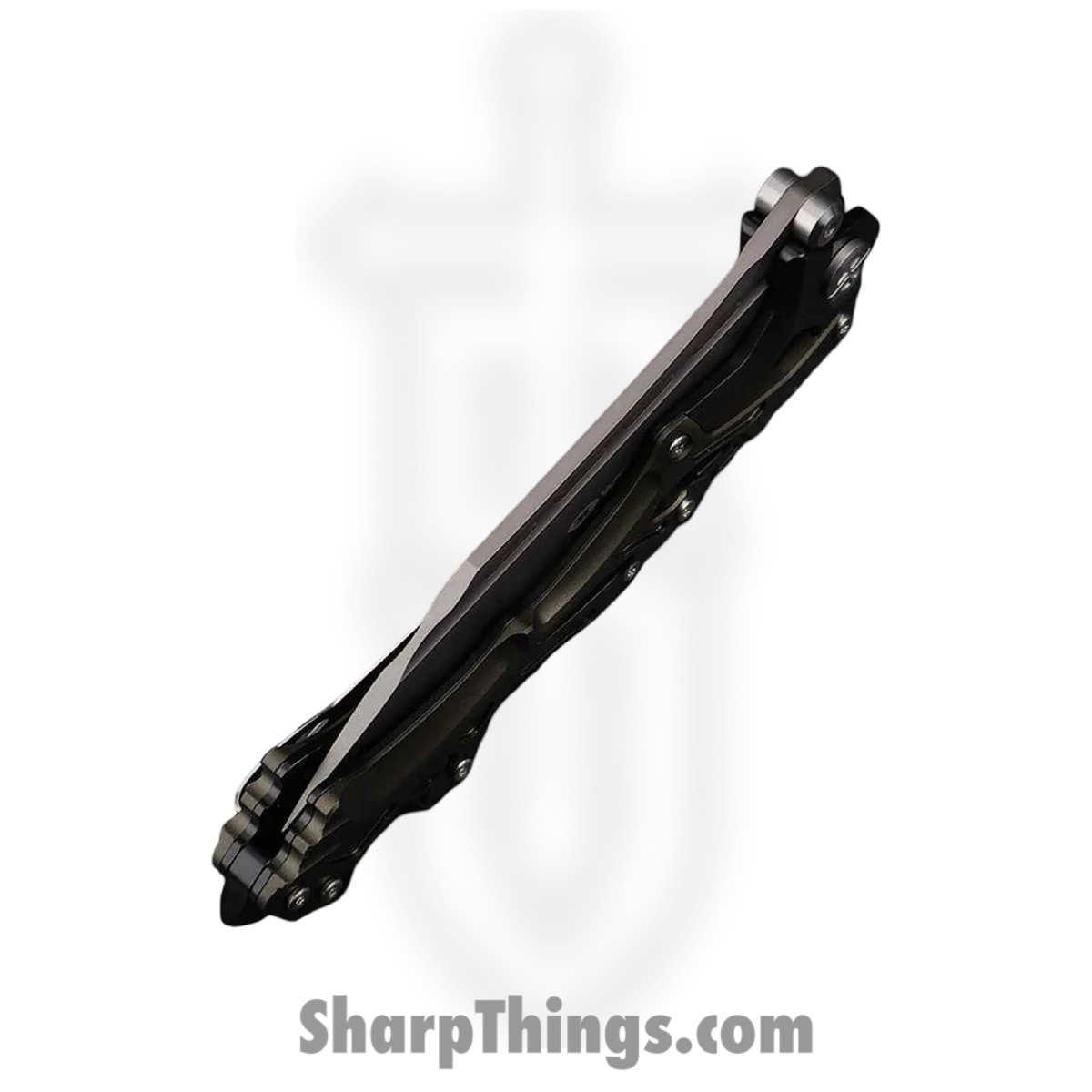 WithArmour - WA-102BG - Alien - Folding Knife - D2 Coated Reverse Tanto - Aluminum G10 - Black - Image 4