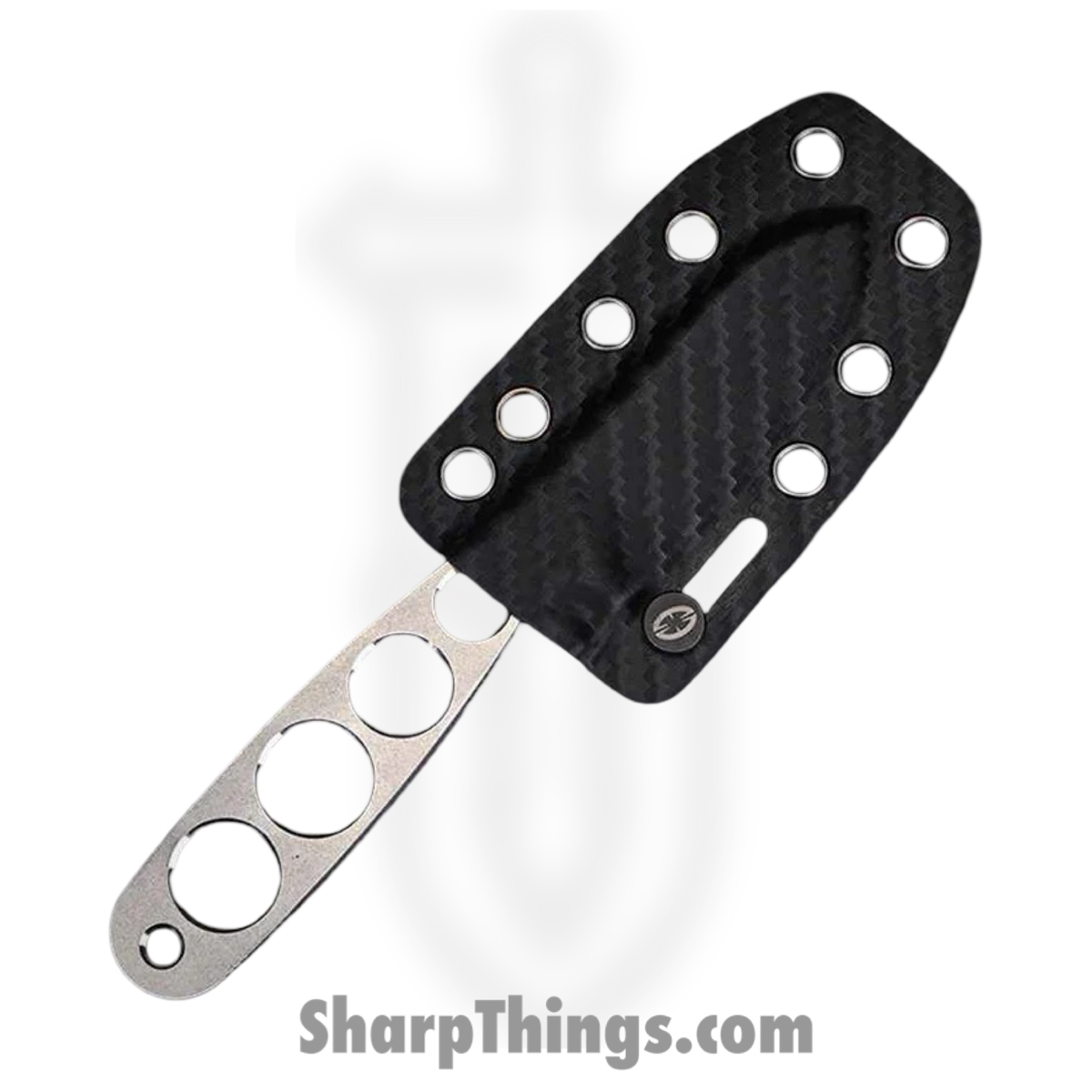 WithArmour - WA079-65 - NakedMuk - Fixed Blade Knife - AUS-8 Two Tone Nessmuk - AUS-8 - Silver - Image 3