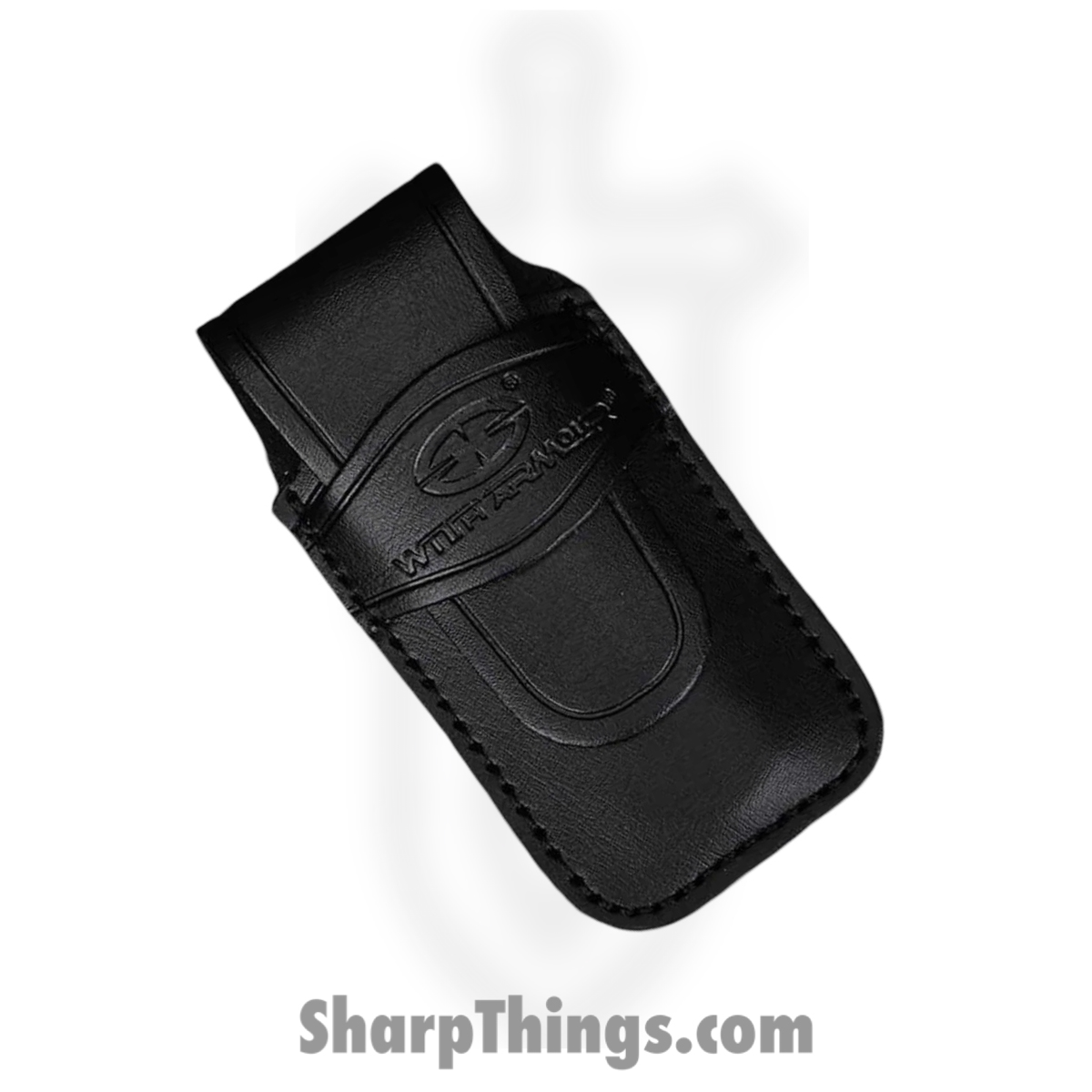 WithArmour - WA079F-40CFBK - FoldMuk2F - Folding Knife - VG-10 Satin Nessmuk - Shredded CF - Black - Image 5