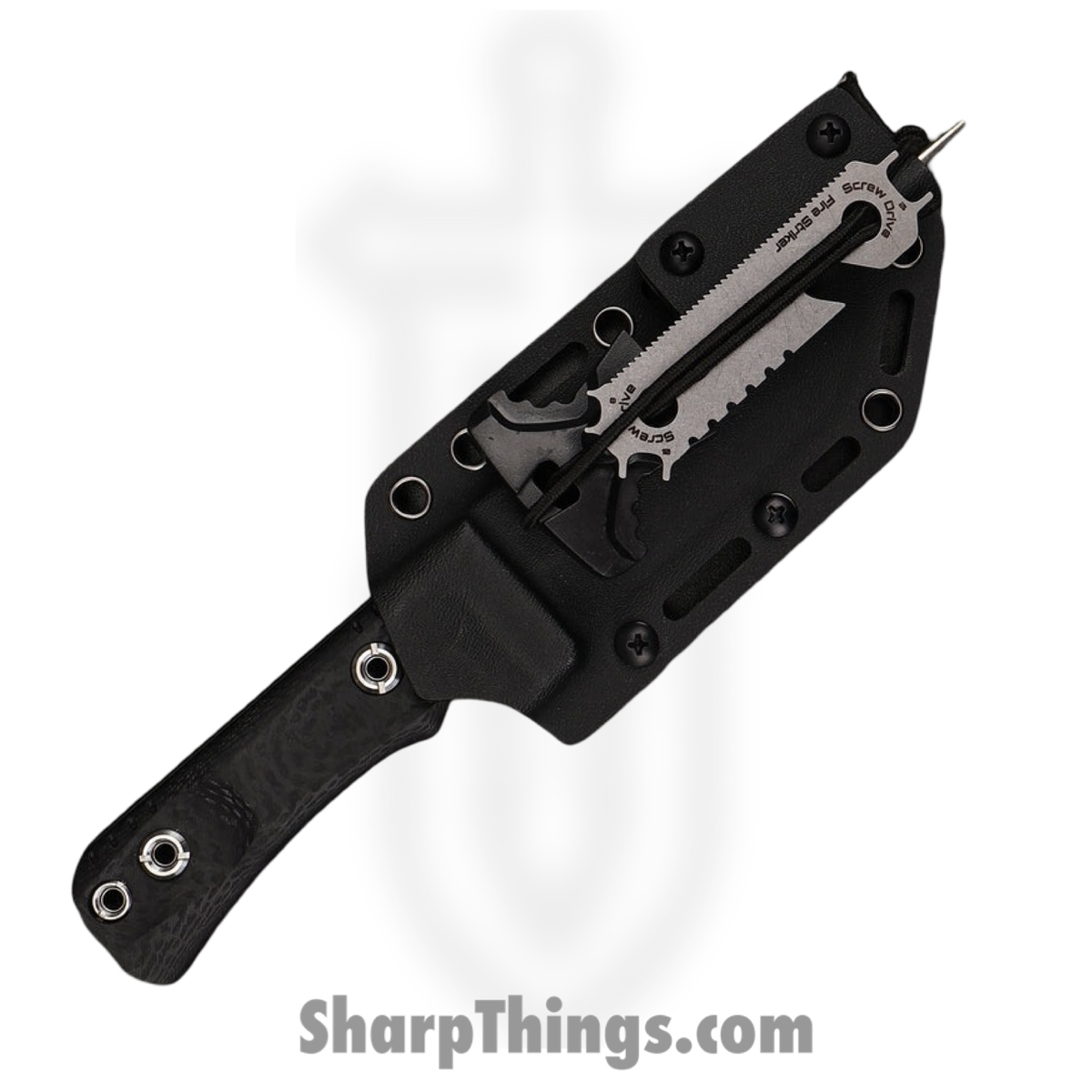 WithArmour - WA2404-BK - Cajo II - Fixed Blade Knife - VG-10 Two Tone Drop Point - SCFG10 - Black Red - Image 3