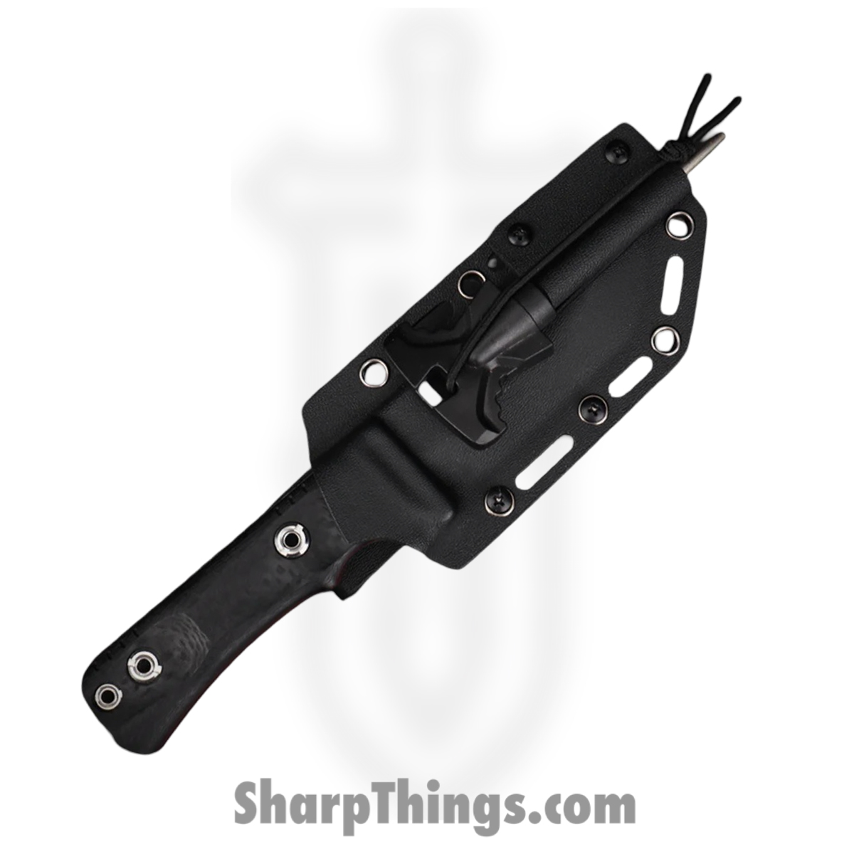 WithArmour - WA2404-BK - Cajo II - Fixed Blade Knife - VG-10 Two Tone Drop Point - SCFG10 - Black Red - Image 4