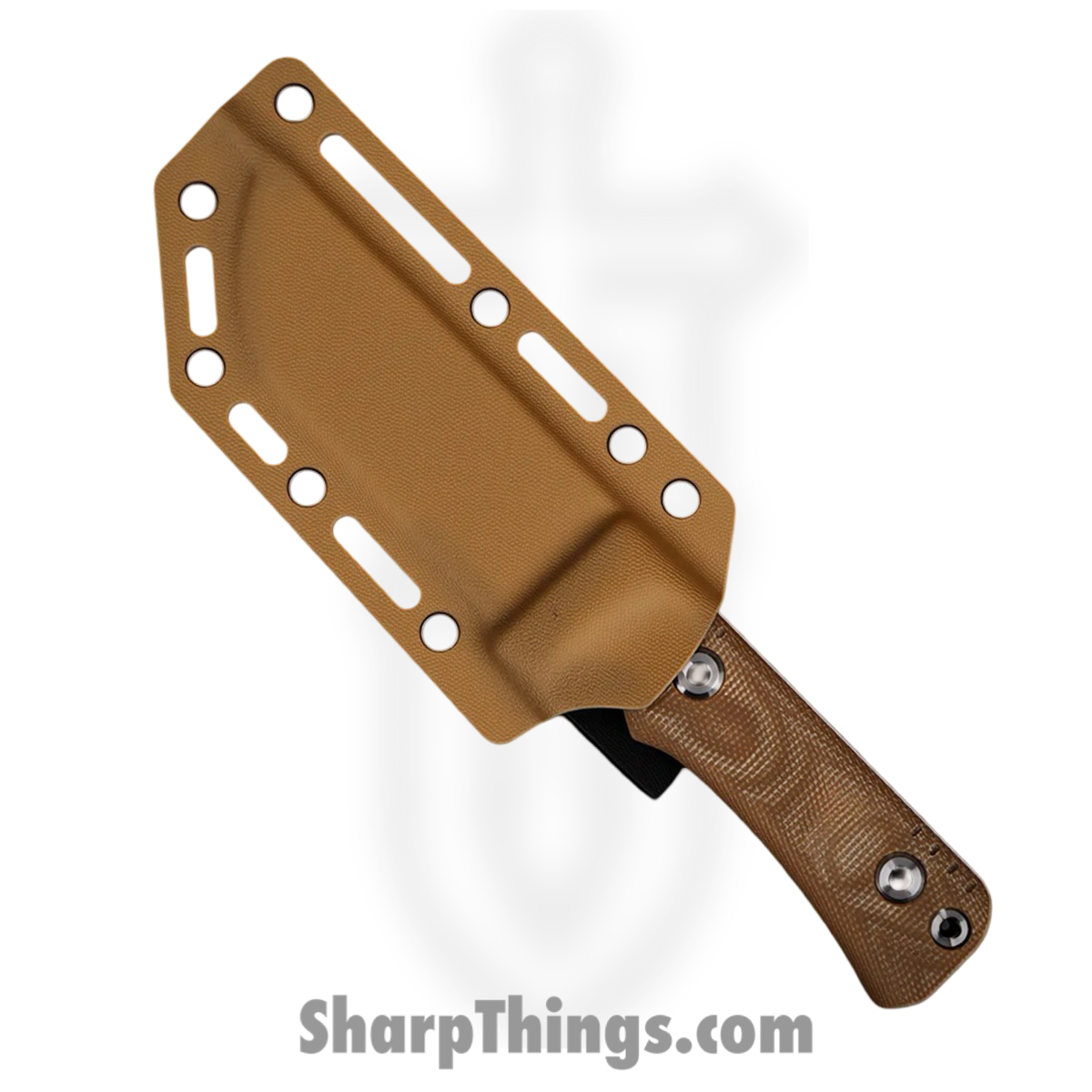WithArmour - WA2404-TN - Cajo II - Fixed Blade Knife - VG-10 Stonewash Drop Point - Micarta G10 - Tan Red - Image 5