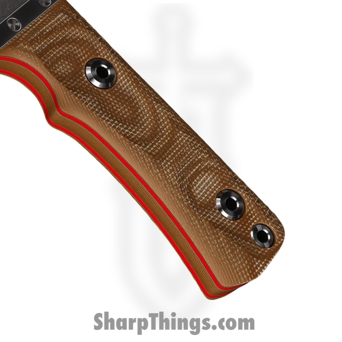 WithArmour - WA2404-TN - Cajo II - Fixed Blade Knife - VG-10 Stonewash Drop Point - Micarta G10 - Tan Red - Image 6