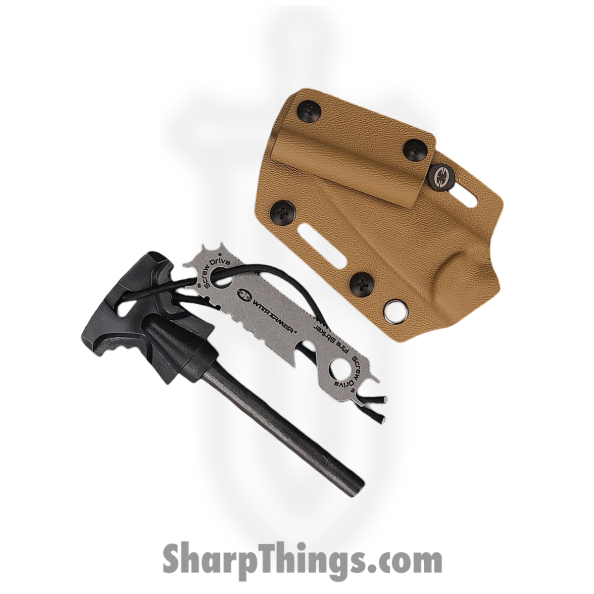 WithArmour - WA2413-TN - NotDone - Fixed Blade Knife - VG-10 Stonewash Drop Point - Micarta G10 - Tan Red - Image 6