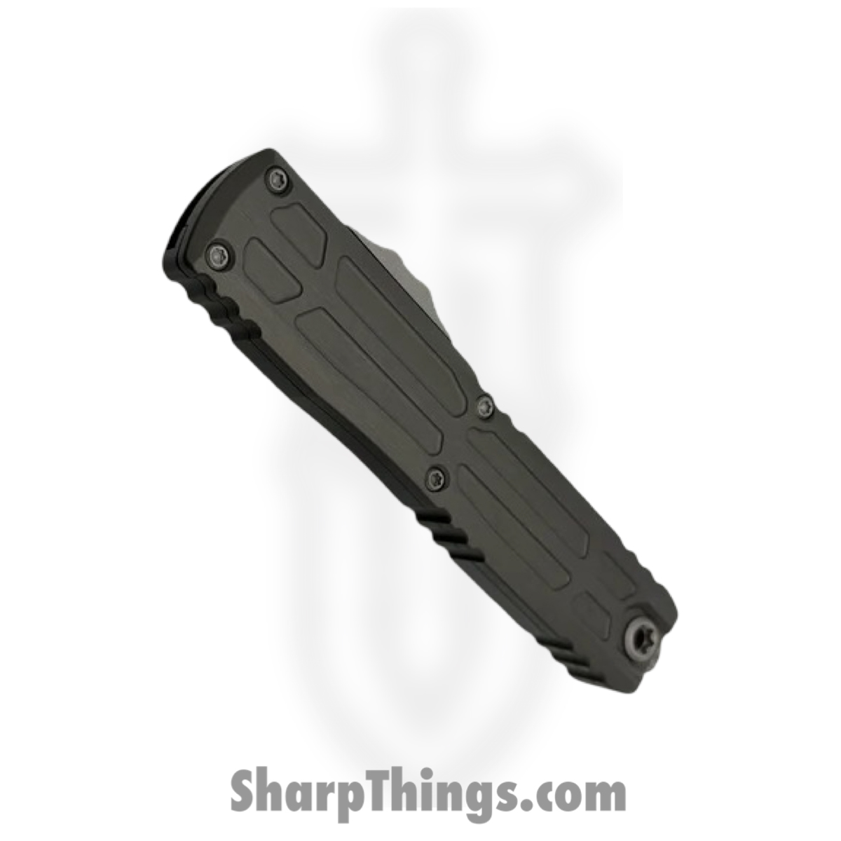 Microtech - 1120EX-10APNCS - Ultratech EX-ZBP - OTF Auto - M390MK Apocalyptic Dagger - Aluminum - Natural Clear - Image 3