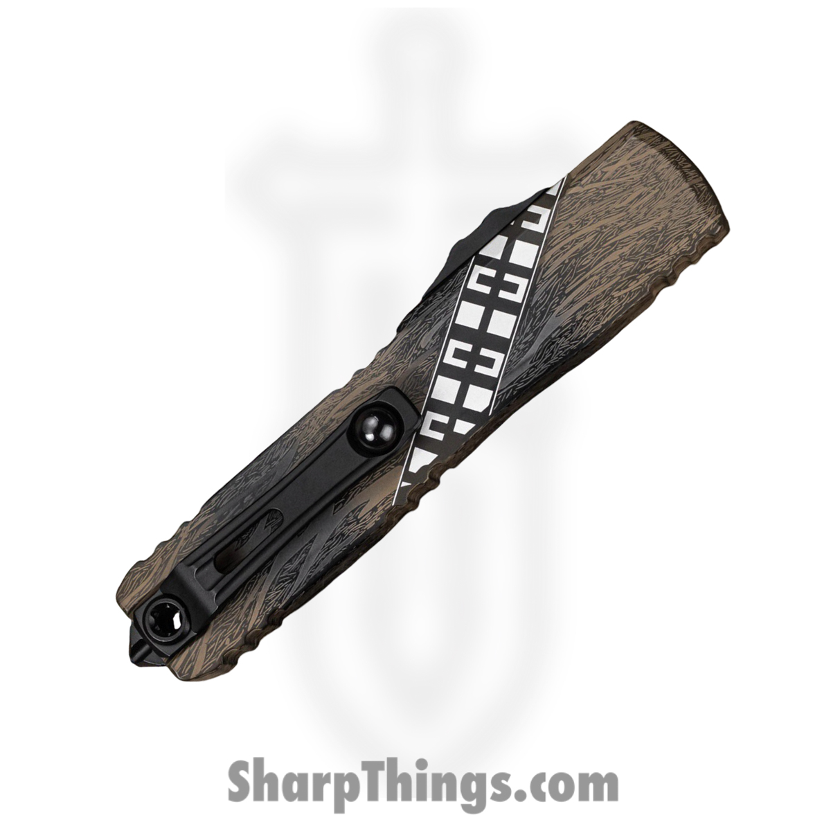 Microtech - 11214-1WK - Ultratech Gen IV "Wookie" - OTF Auto - M390 Coated Drop Point - Aluminum - Multi - Image 5