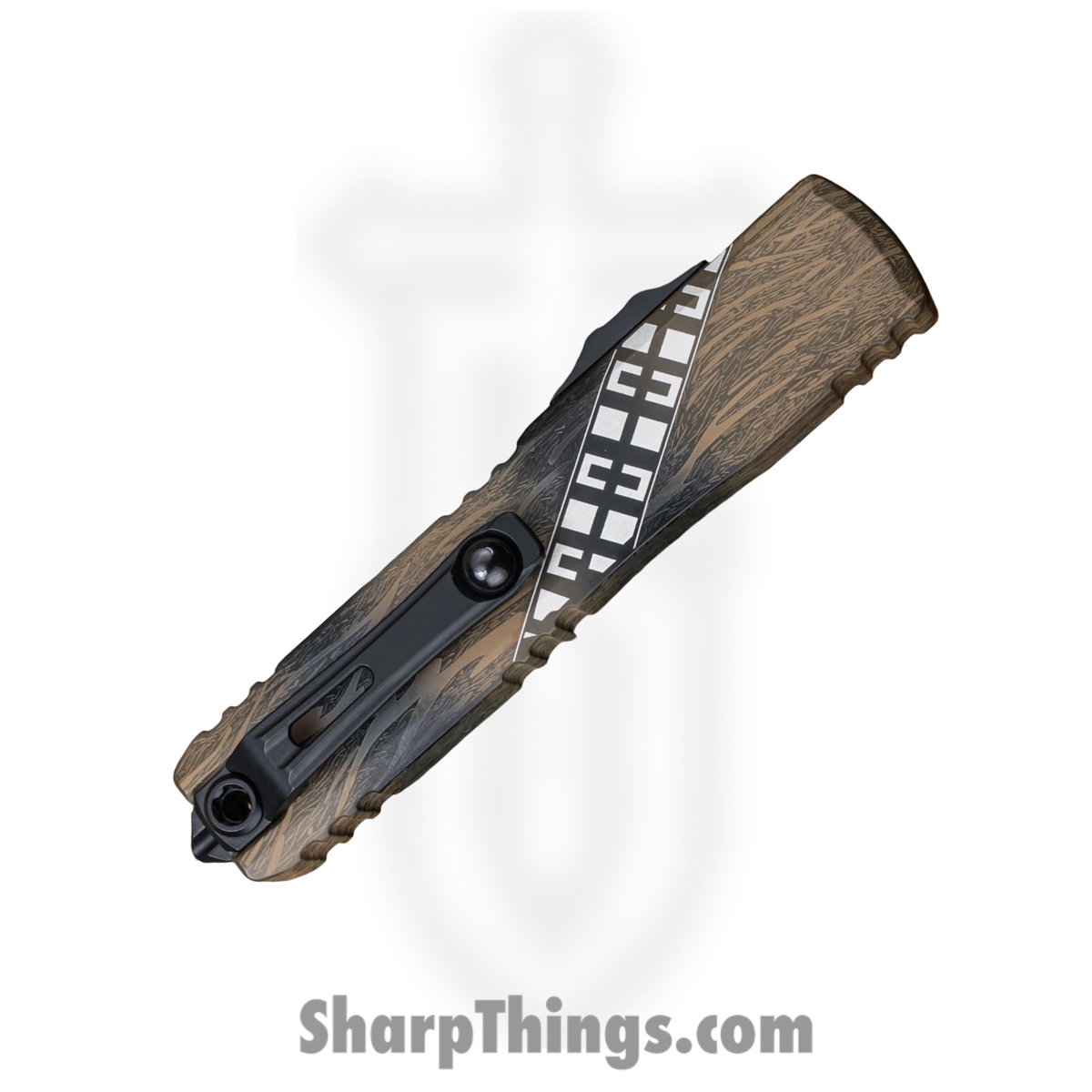 Microtech - 11234-1WK - Ultratech Gen IV "Wookie" - OTF Auto - M390 Coated Tanto - Aluminum - Multi - Image 3