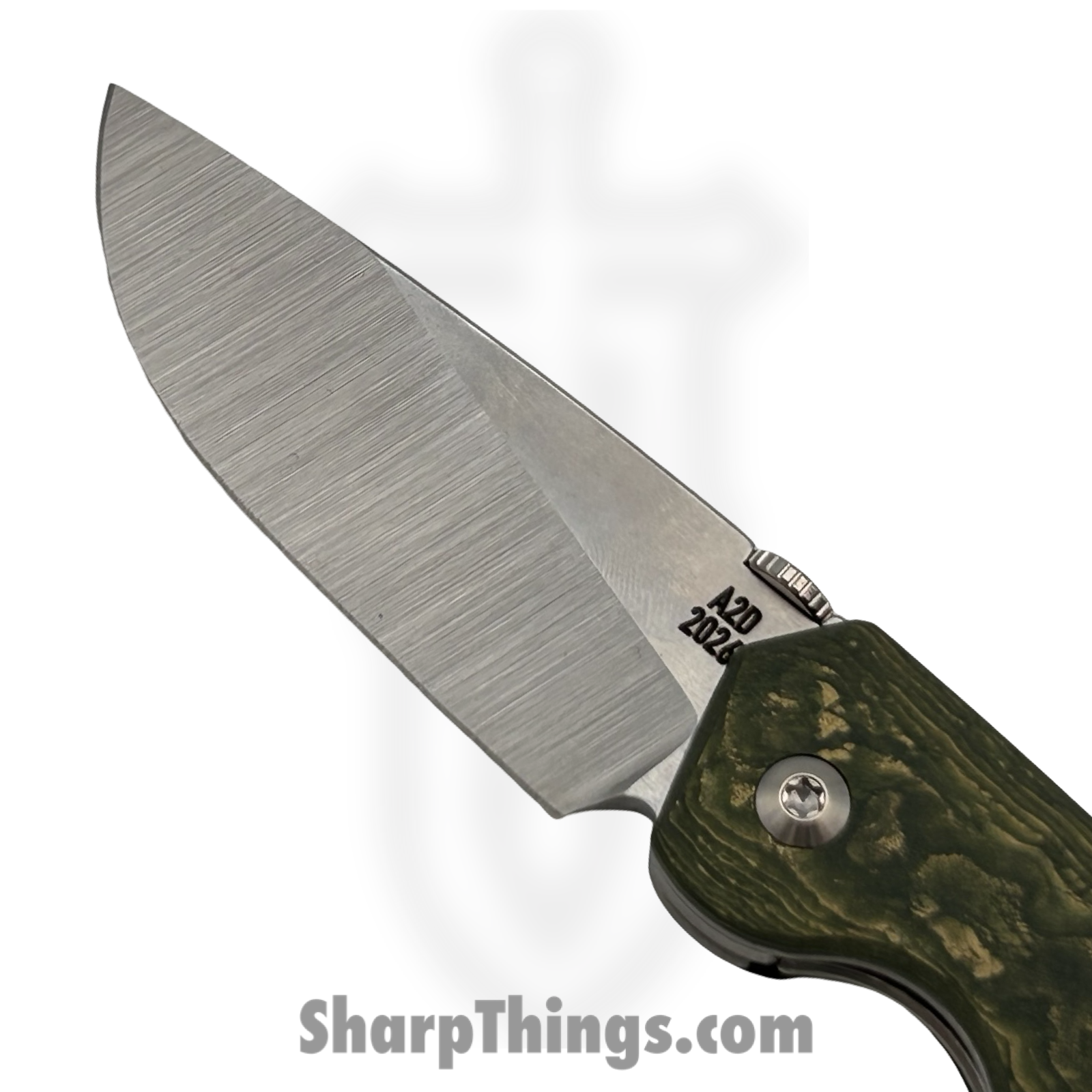 Attention 2 Detail Mercantile - A2DBS26005 - MK3 - Folding Knife - CPM MagnaCut Drop Point - Titanium - Money CamoQuartz - Image 5