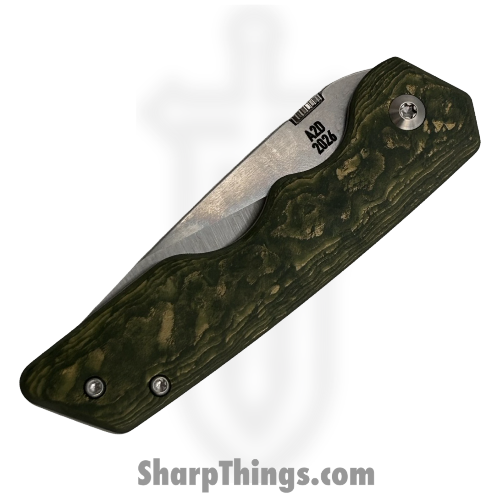Attention 2 Detail Mercantile - A2DBS26005 - MK3 - Folding Knife - CPM MagnaCut Drop Point - Titanium - Money CamoQuartz - Image 4