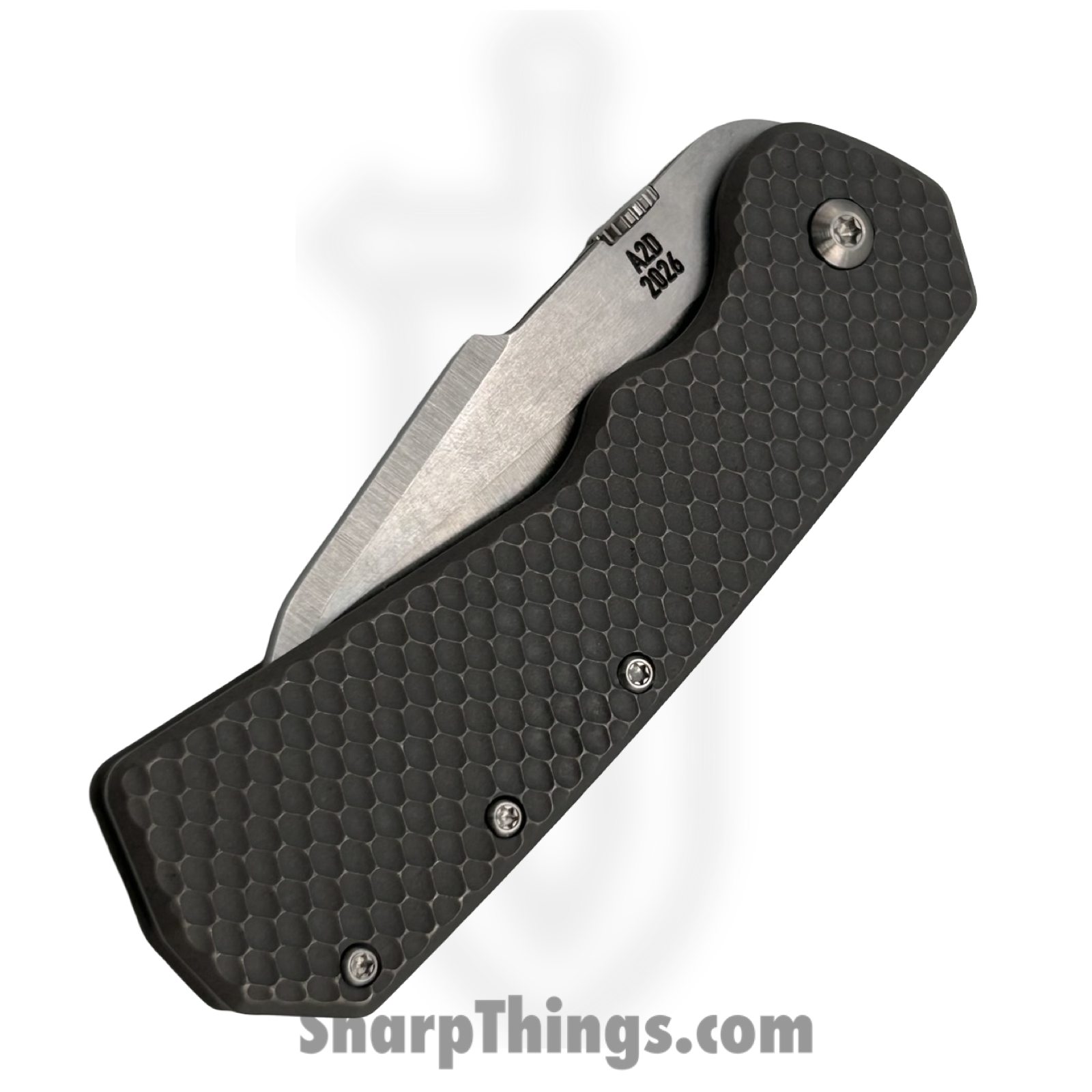 Attention 2 Detail Mercantile - A2DBS26006 - Delta - Folding Knife - CPM MagnaCut Sheepsfoot - Titanium - Grey - Image 3