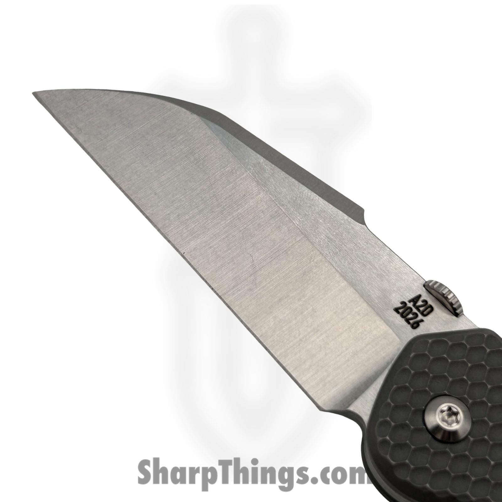 Attention 2 Detail Mercantile - A2DBS26006 - Delta - Folding Knife - CPM MagnaCut Sheepsfoot - Titanium - Grey - Image 5