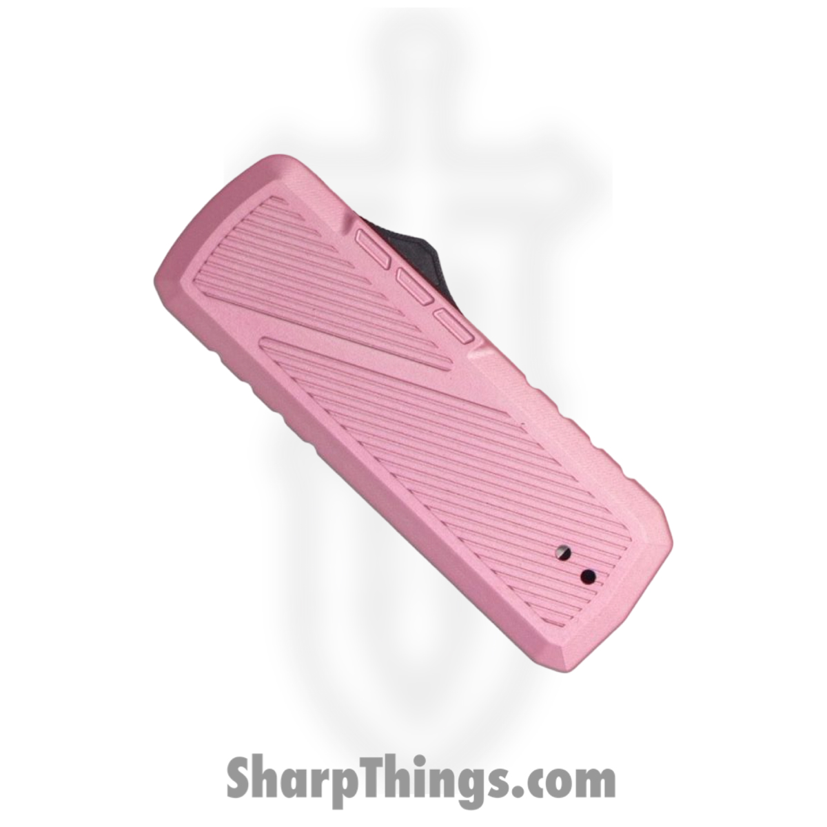 TacKnives - BZ011965-PK - Zipper - Assisted Open Knife - SK5 HC Satin Razor - Ano Aluminum - Pink - Image 3