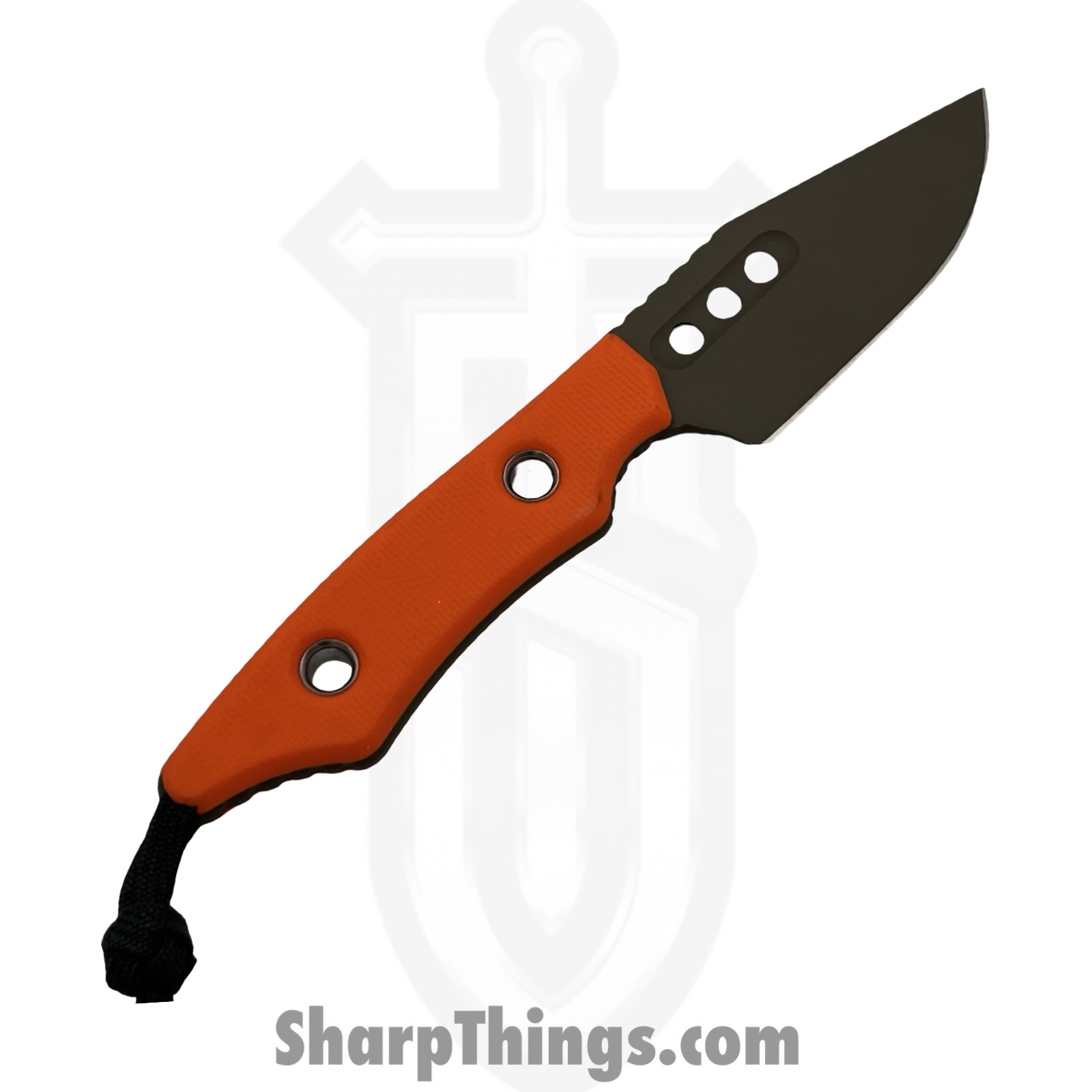 Heretic Knives - H065-18A-OG-G10 - Kobold - Fixed Blade Knife - CPM MagnaCut OD Green Clip Point - G10 - Orange - Image 2
