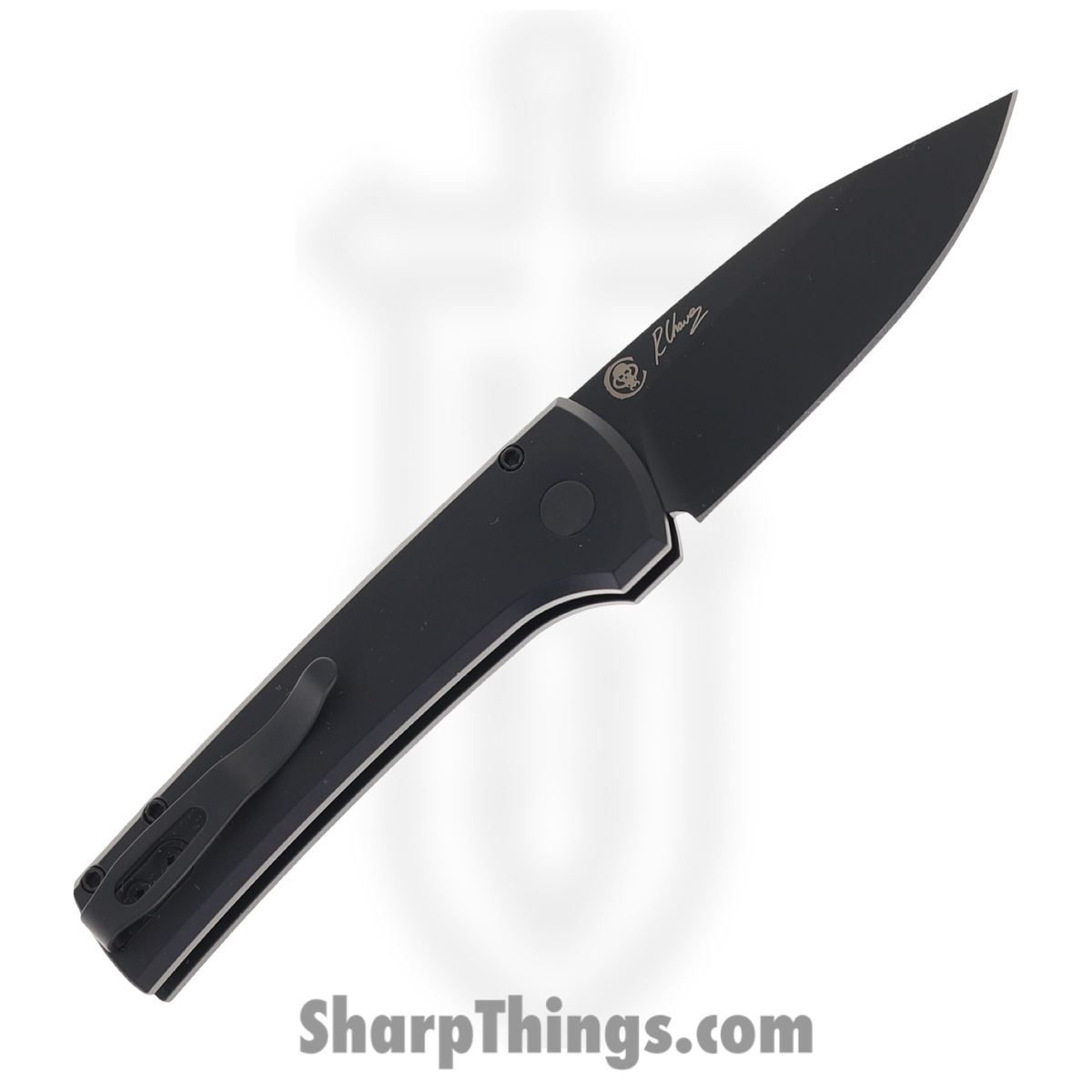 ProTech - RCS1103-SWAT - Scapegoat Compact - Automatic Knife - MagnaMax Coated Clip Point - Aluminum - Black - Image 2