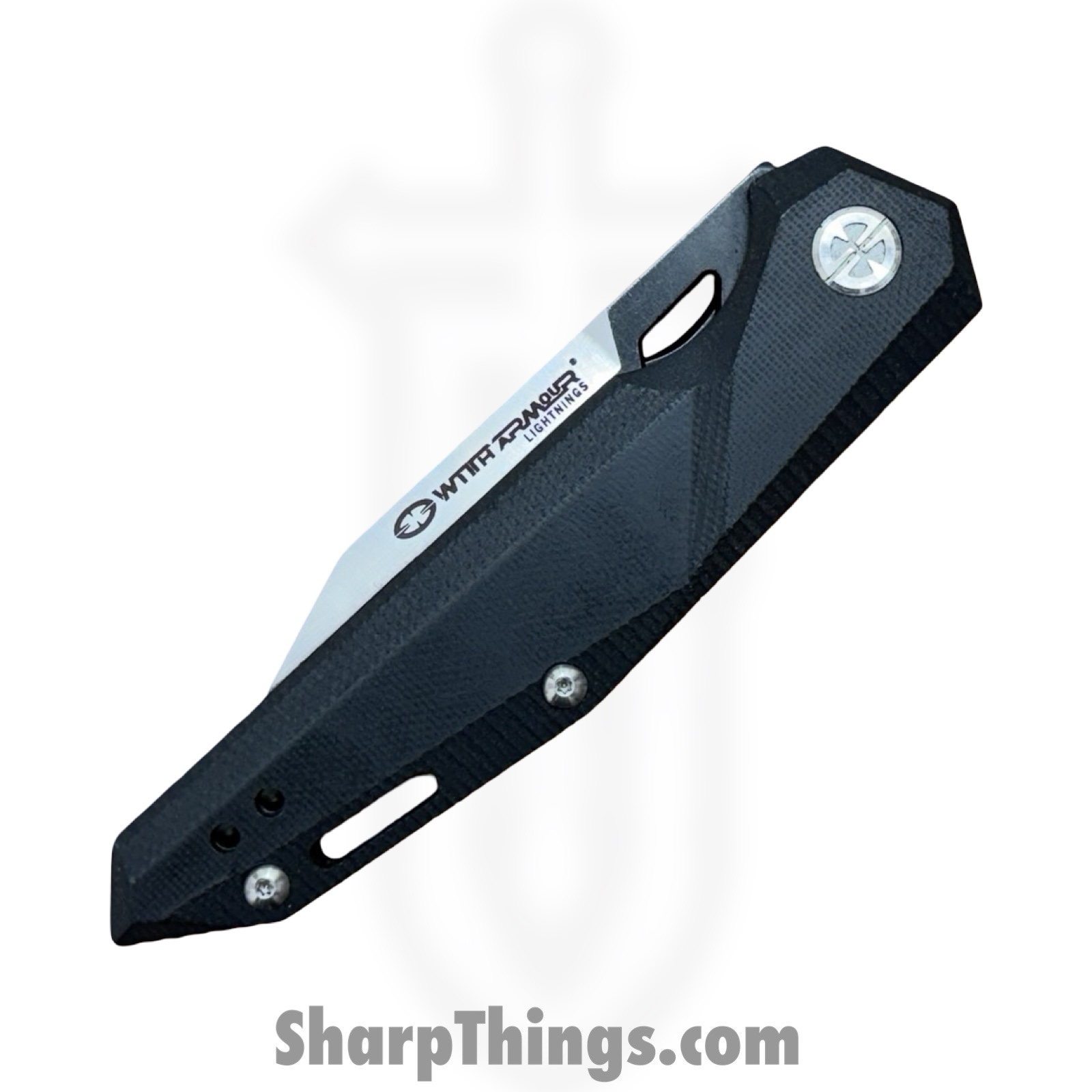 WithArmour - WA-081BKS - Hawk Eye - Folding Knife - D2 Two Tone Wharncliffe - G10 - Black - Image 4