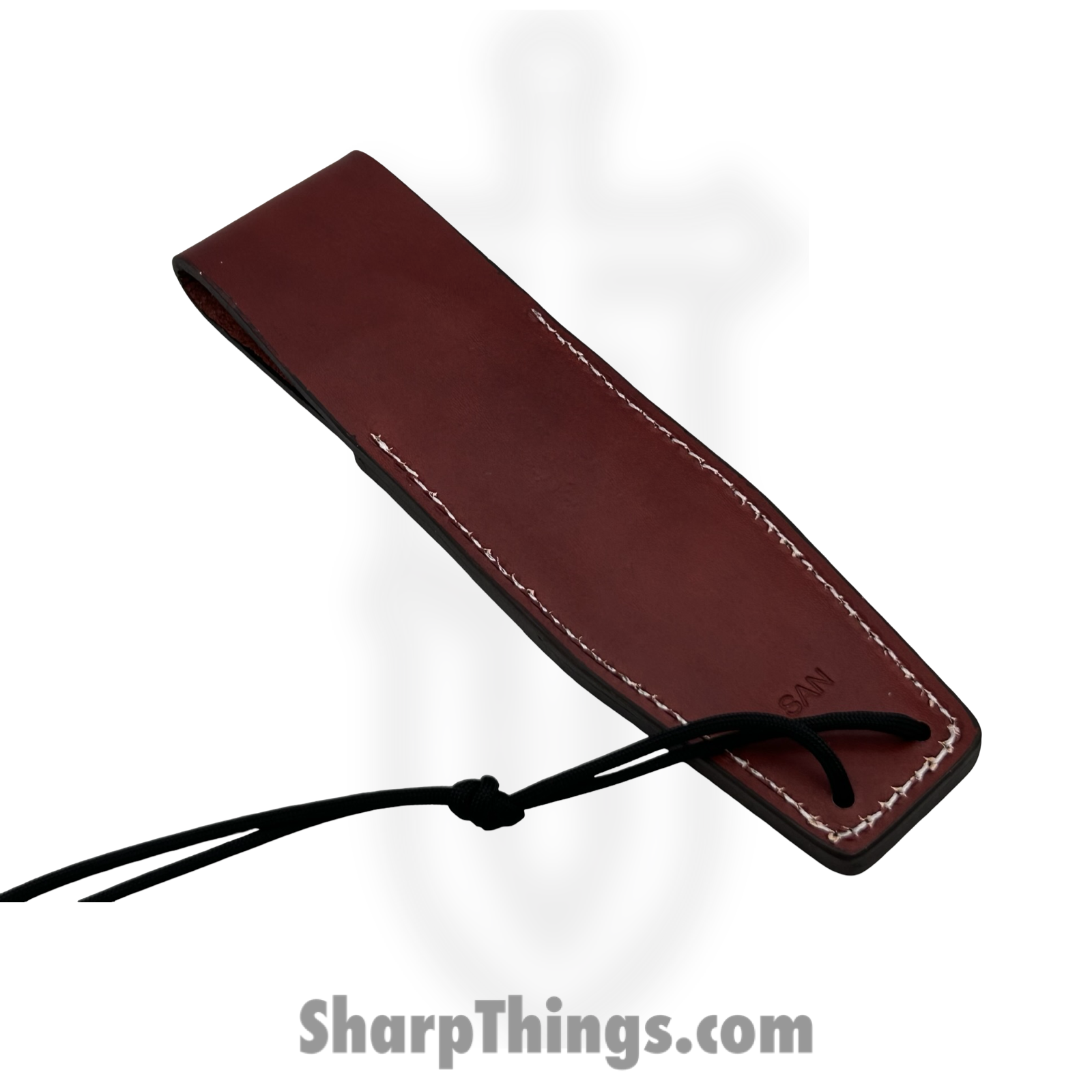 1881 Knife Works - MMS026 - The San - Fixed Blade Knife - 1095 Cro-Van Coated Drop Point - G10 - Black - Image 3
