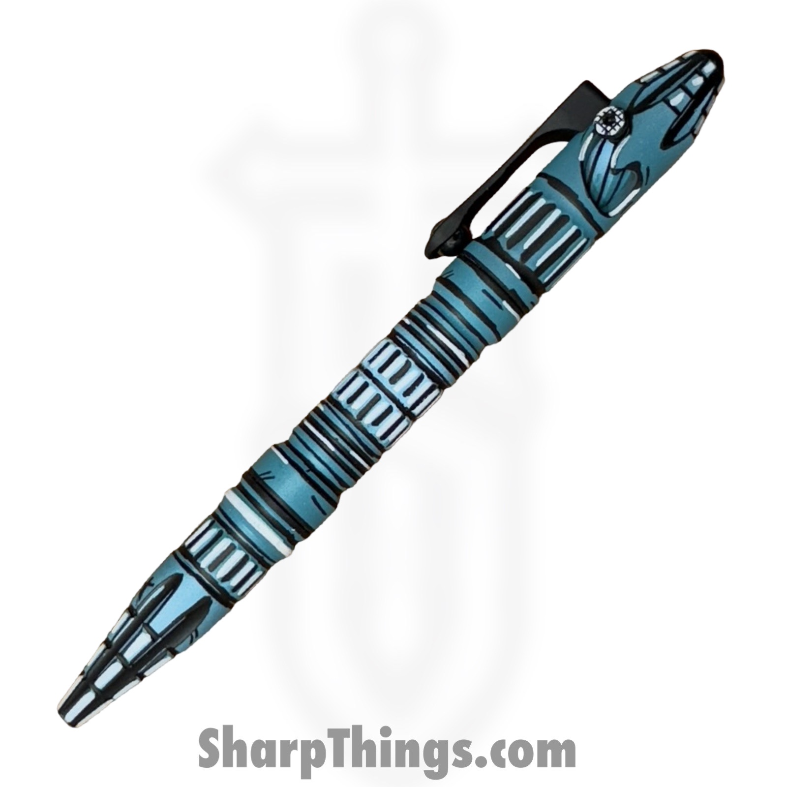 Heretic Knives - H038-CS-TQ - Thoth Cel Shade - Titanium - Turquoise - Image 2