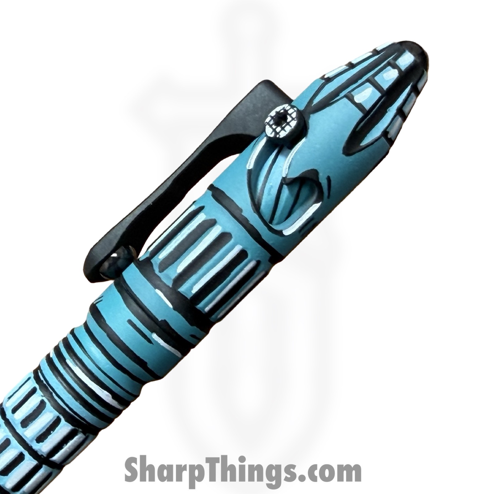 Heretic Knives - H038-CS-TQ - Thoth Cel Shade - Titanium - Turquoise - Image 3
