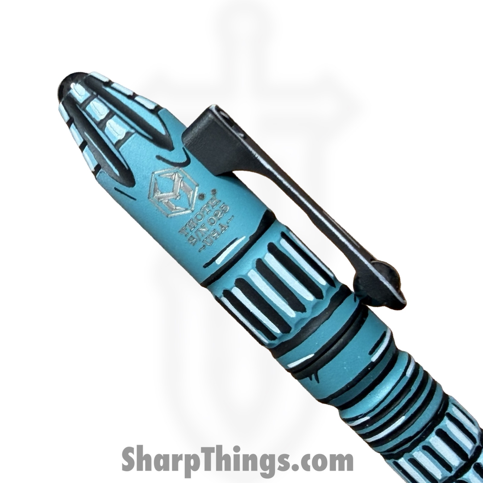 Heretic Knives - H038-CS-TQ - Thoth Cel Shade - Titanium - Turquoise - Image 4