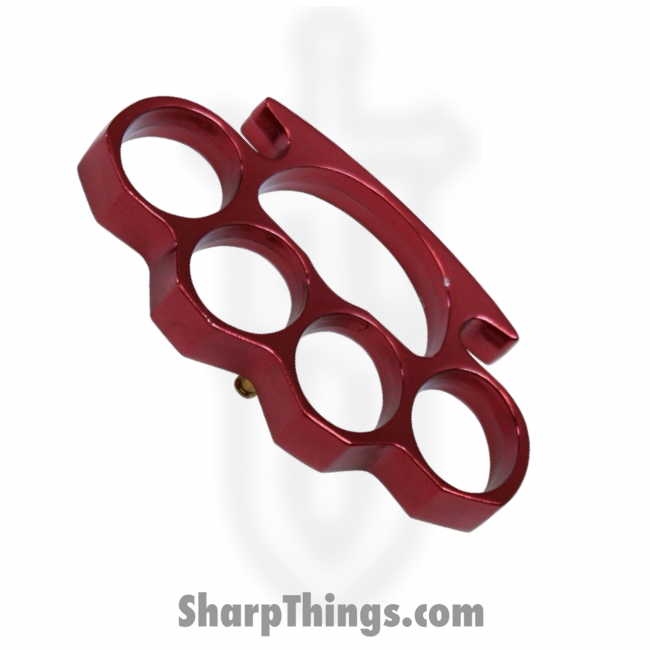 VOC - M0876-9RD - DLX METAL BELT BUCKLE - Metal - Red