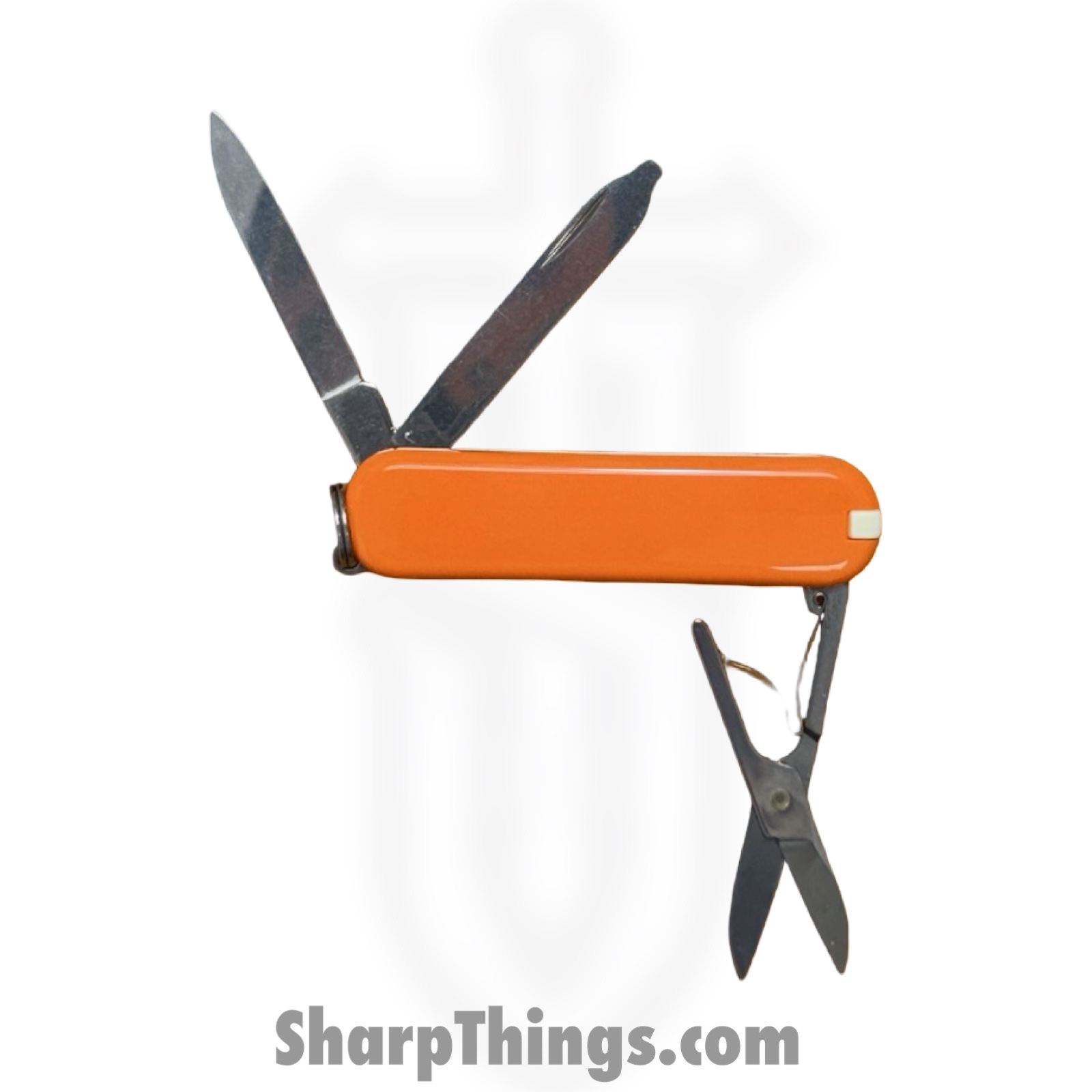 Victorinox - VN0622383 - Classic SD - Folding Knife - Stainless Polished Drop Pont - ABS - Mango Tango - Image 4