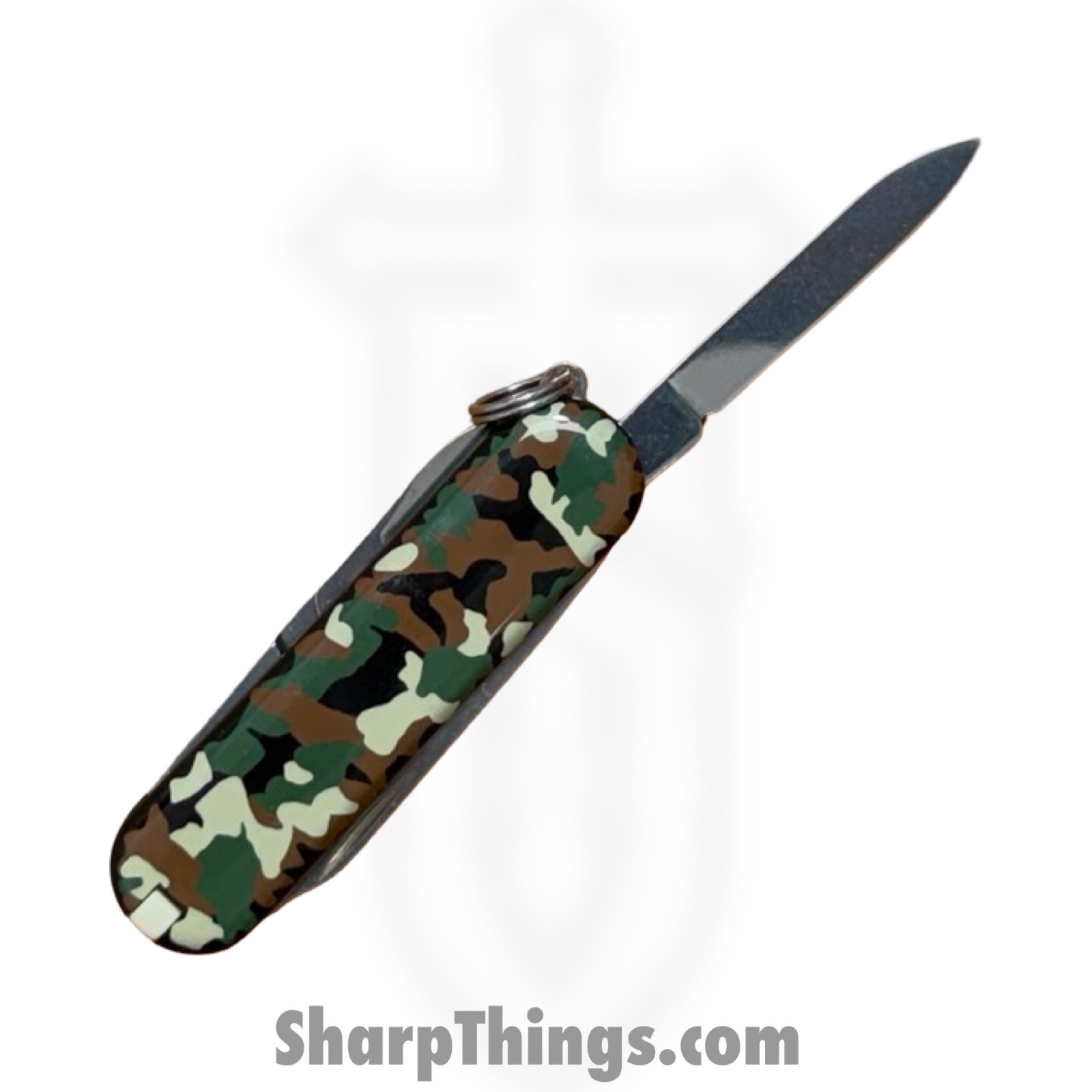 Victorinox - VN0622394 - Classic Camouflage - Folding Knife - Stainless Polished Drop Pont - ABS - Camo - Image 5