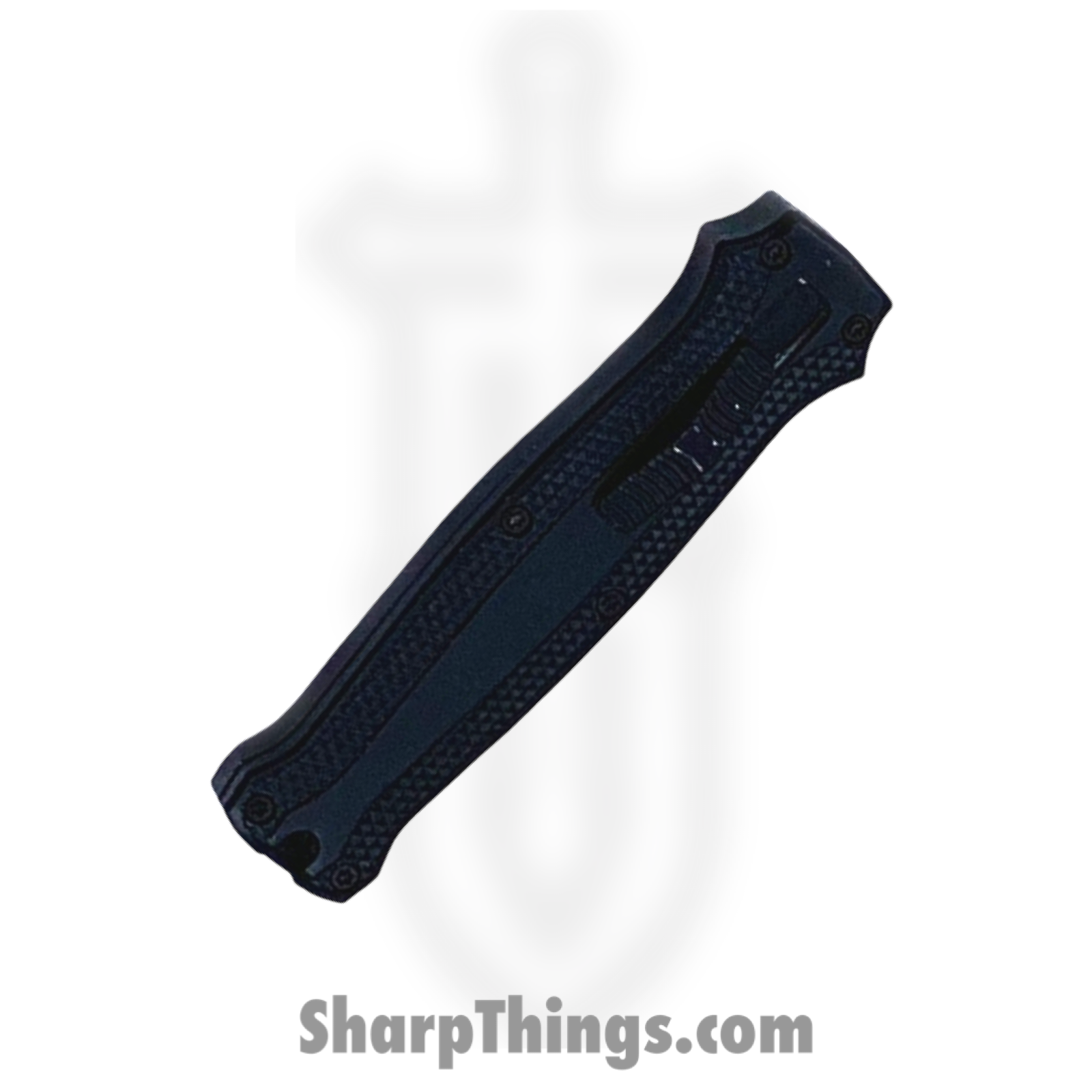 Atomic Knives - WNS-A705-BK - Micro Cali 2 - OTF Auto - D2 Coated Dagger - Aluminum - Black - Image 2