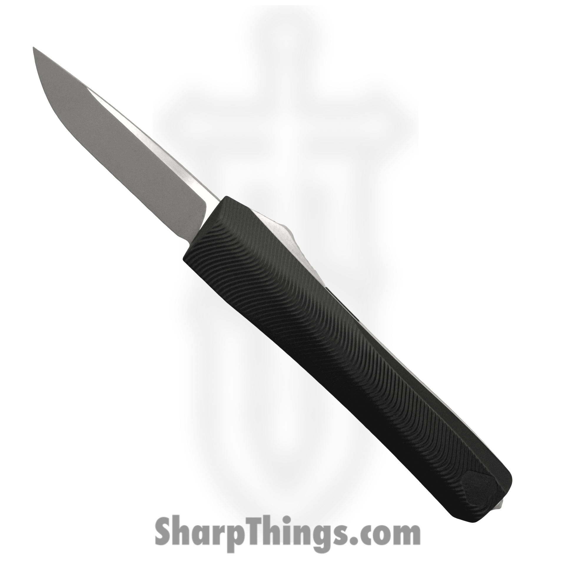 Core Edge - 331PLSEBK2T - 0331 Pulsar - OTF Auto - CPM MagnaCut Satin Drop Point - Aluminum - Black