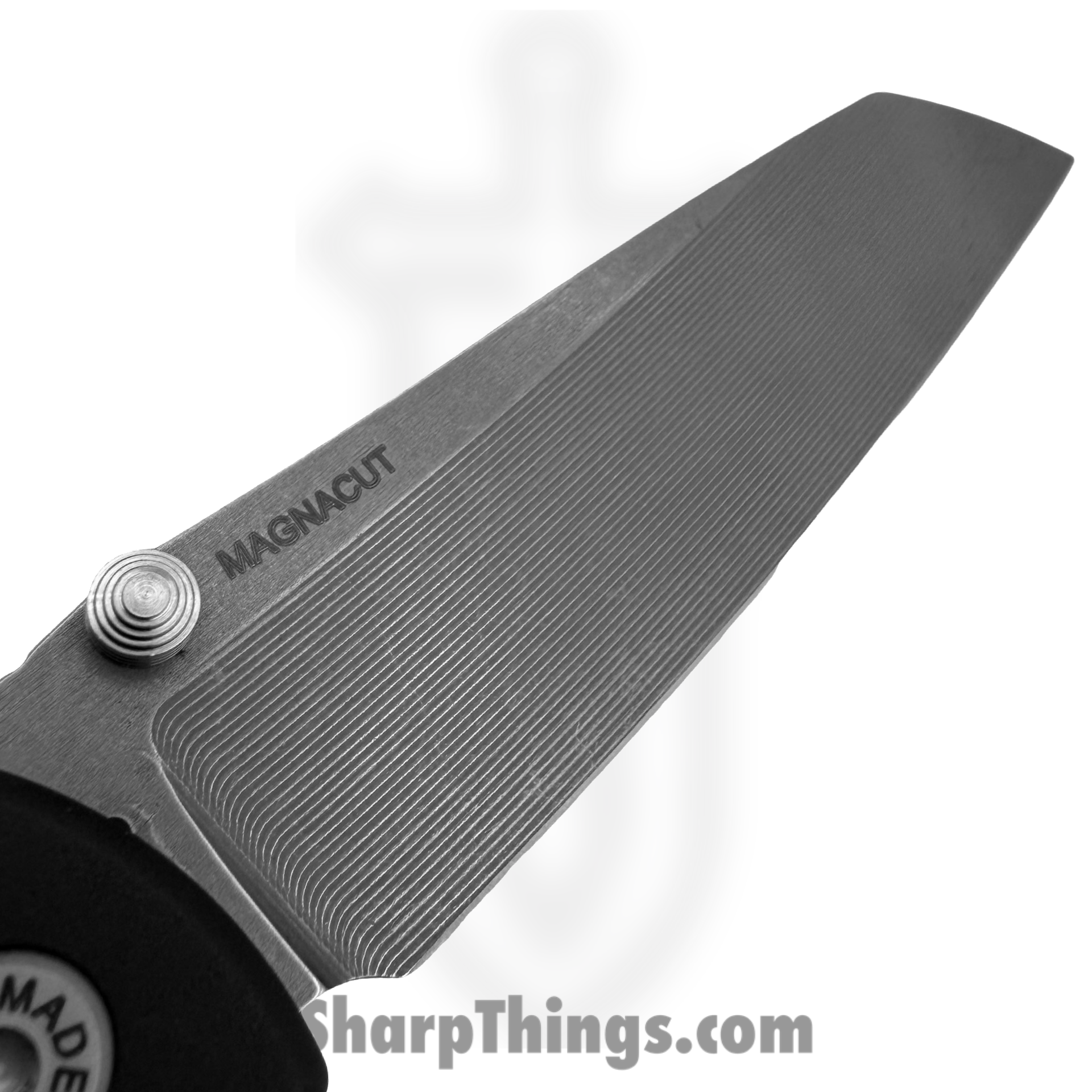 ABW - ABW-M3-AL-BK - Model 3 - Folding Knife - CPM MagnaCut Stonewash Sheepsfoot - Anodized Aluminum - Black - Image 5