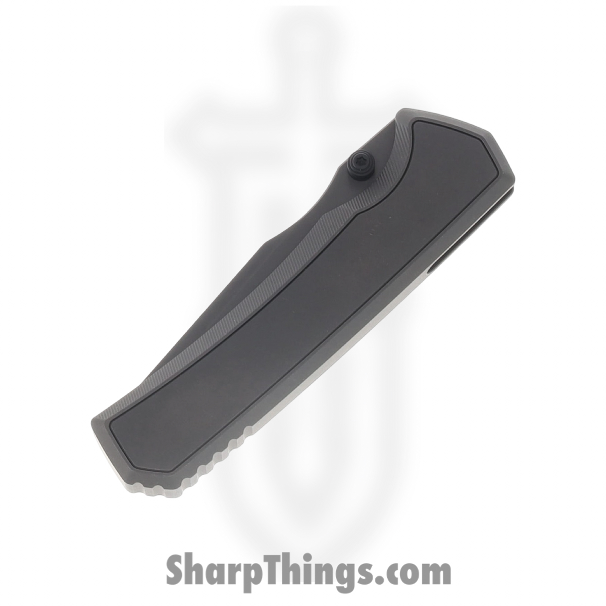 Chaves Knives - CKRLARISON - Sam Tran X Chaves Red Label Arison Street - Folding Knife - M390 DLC Drop Point - Titanium - Black - Image 5