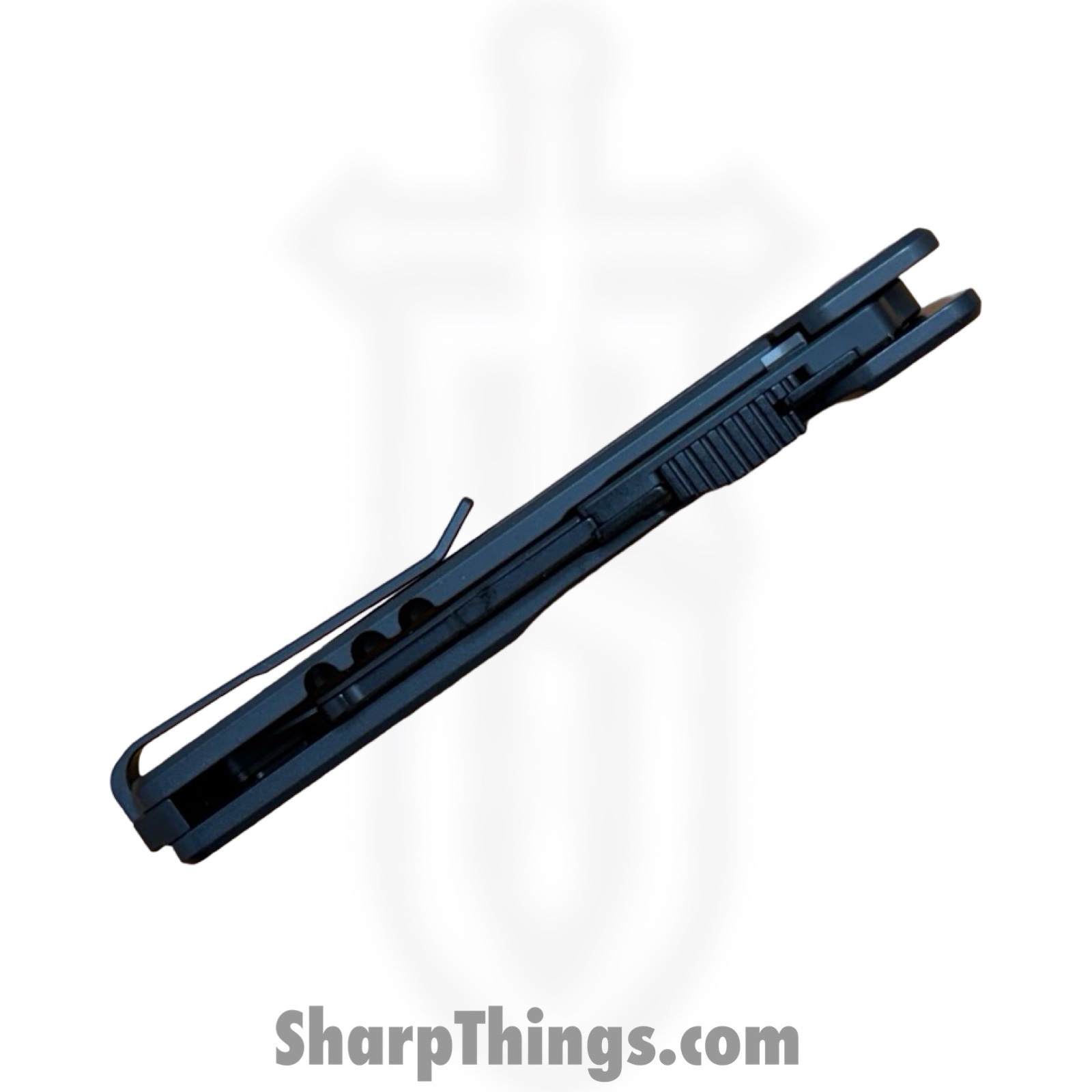Exceed Designs - ED-TiRANTstd - TiRant Ultra Utility Knife w/ HotSwap Blade Replacements - Assisted Open Knife - D2 Coated Razor - 6AL 4V Grade 5 Titanium - Black - Image 10