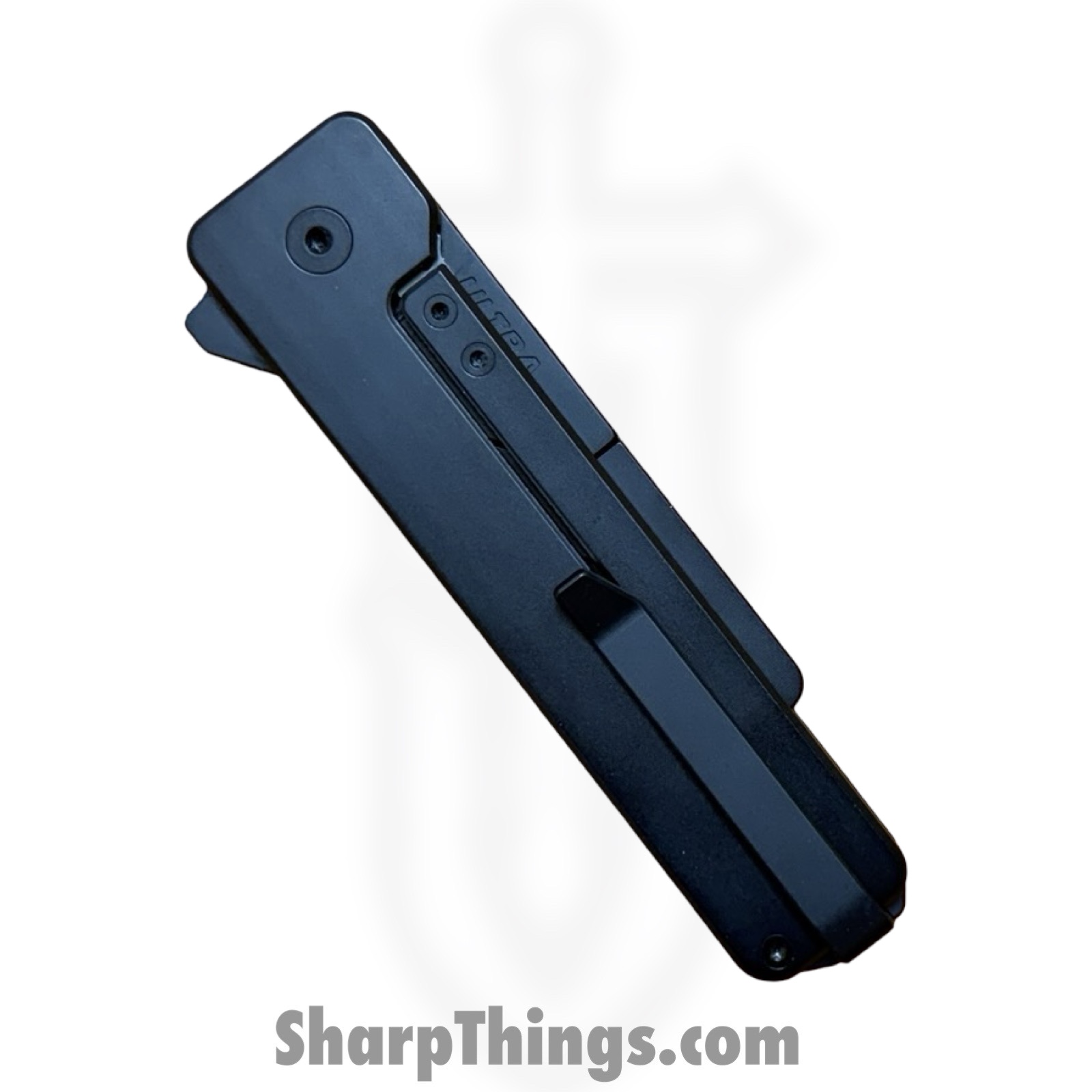 Exceed Designs - ED-TiRANTstd - TiRant Ultra Utility Knife w/ HotSwap Blade Replacements - Assisted Open Knife - D2 Coated Razor - 6AL 4V Grade 5 Titanium - Black - Image 8