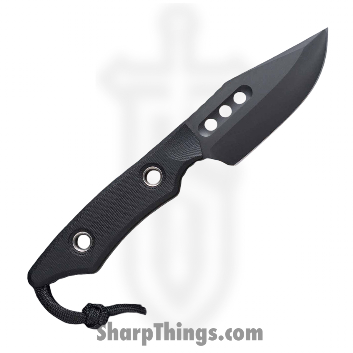 Heretic Knives - H065-6A-BLK/G10 - Kobold - Fixed Blade Knife - CPM MagnaCut Coated Bowie - G10 - Black - Image 2