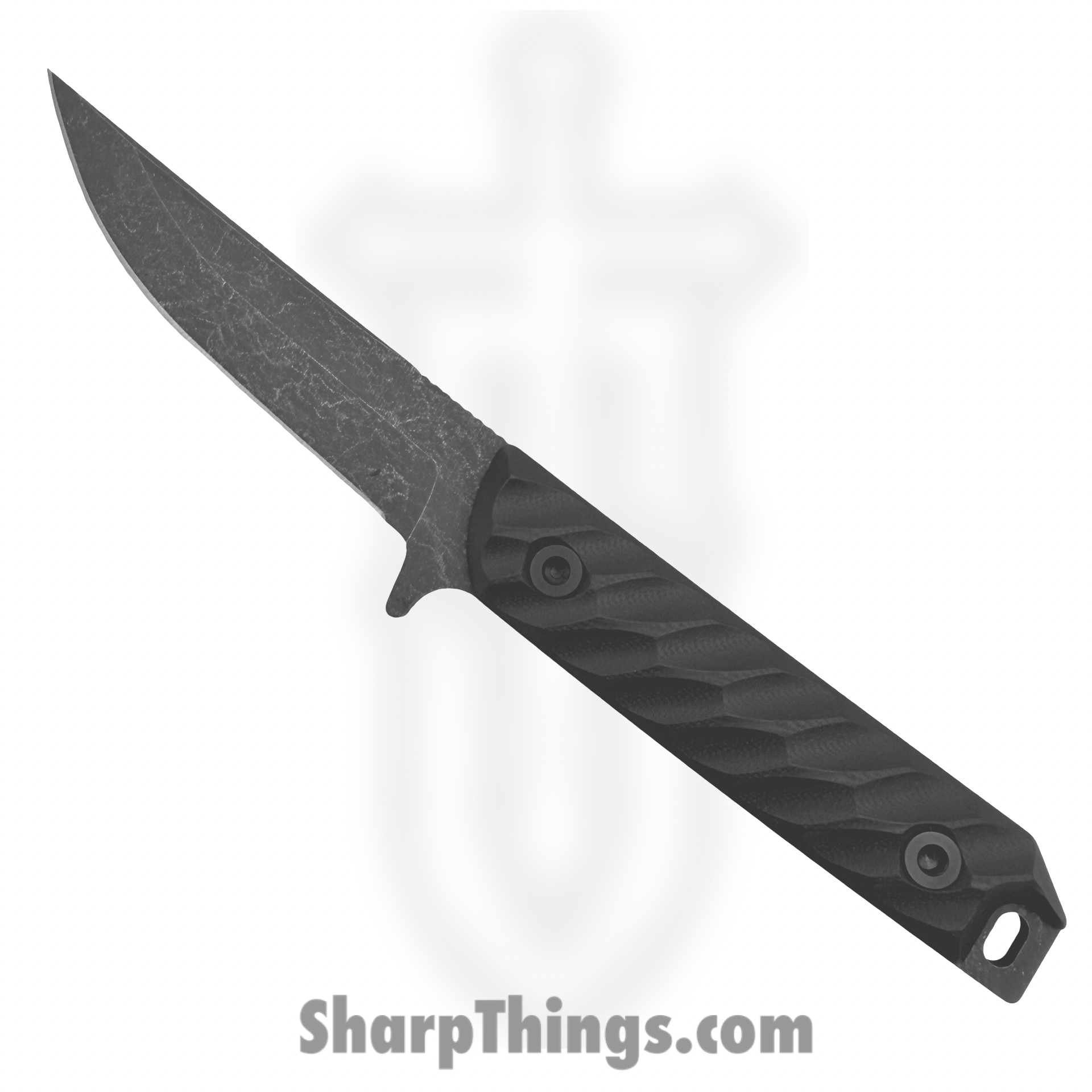 Half Face Blades - HFB6260D - Kwaiken FC - Fixed Blade Knife - S45VN Coated Drop Point - G10 - Black