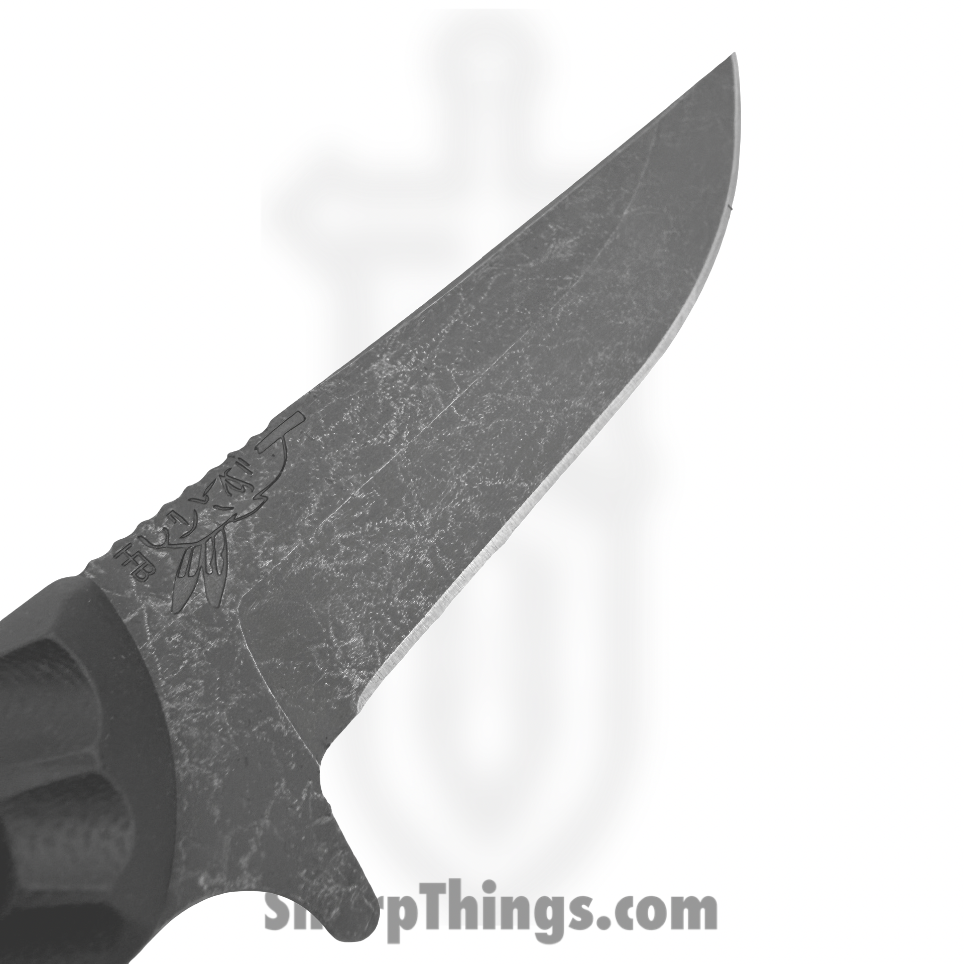 Half Face Blades - HFB6260D - Kwaiken FC - Fixed Blade Knife - S45VN Coated Drop Point - G10 - Black - Image 3