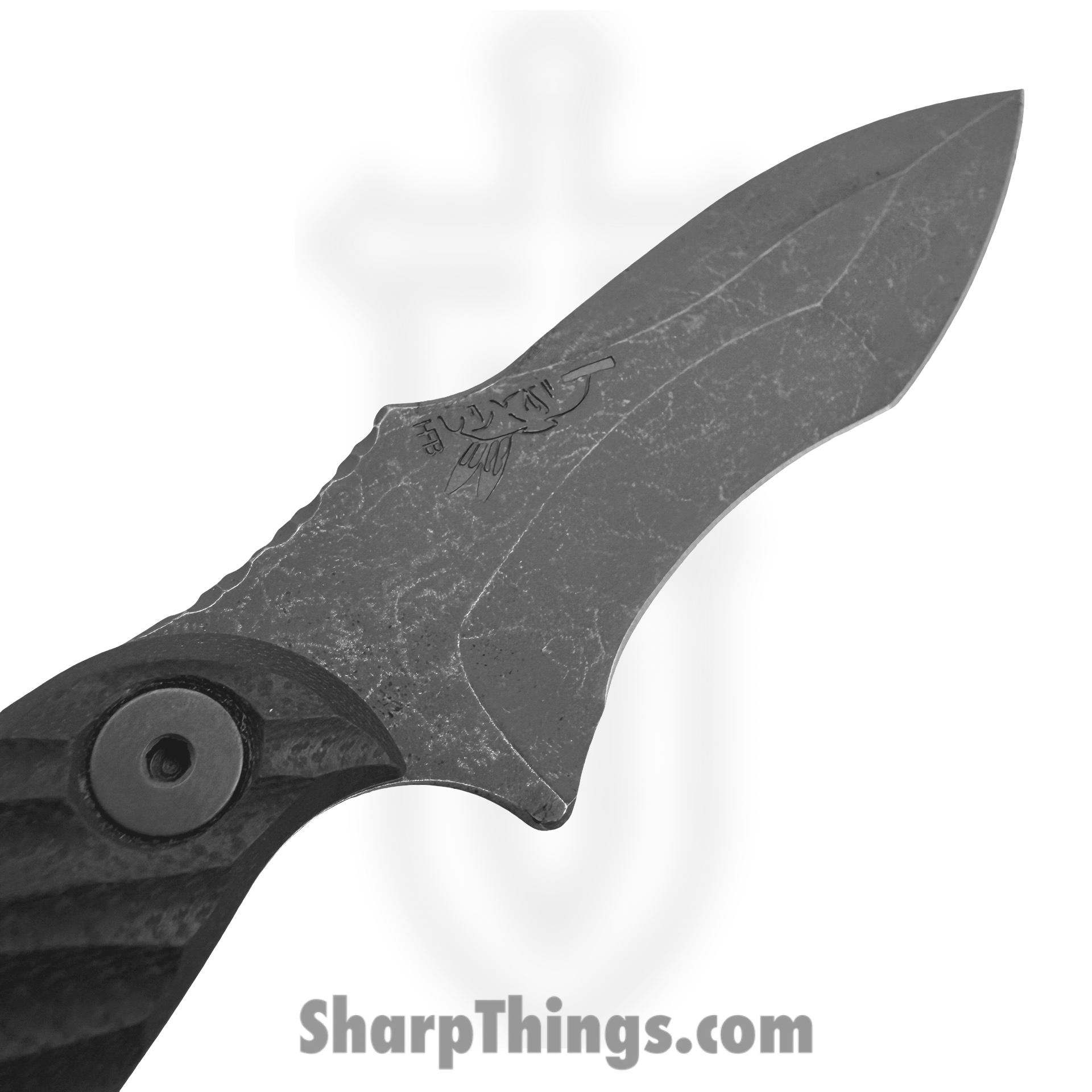 Half Face Blades - HFB6260G - Extremis MK1 - Fixed Blade Knife - S45VN Coated Spear Point - G10 - Black - Image 3