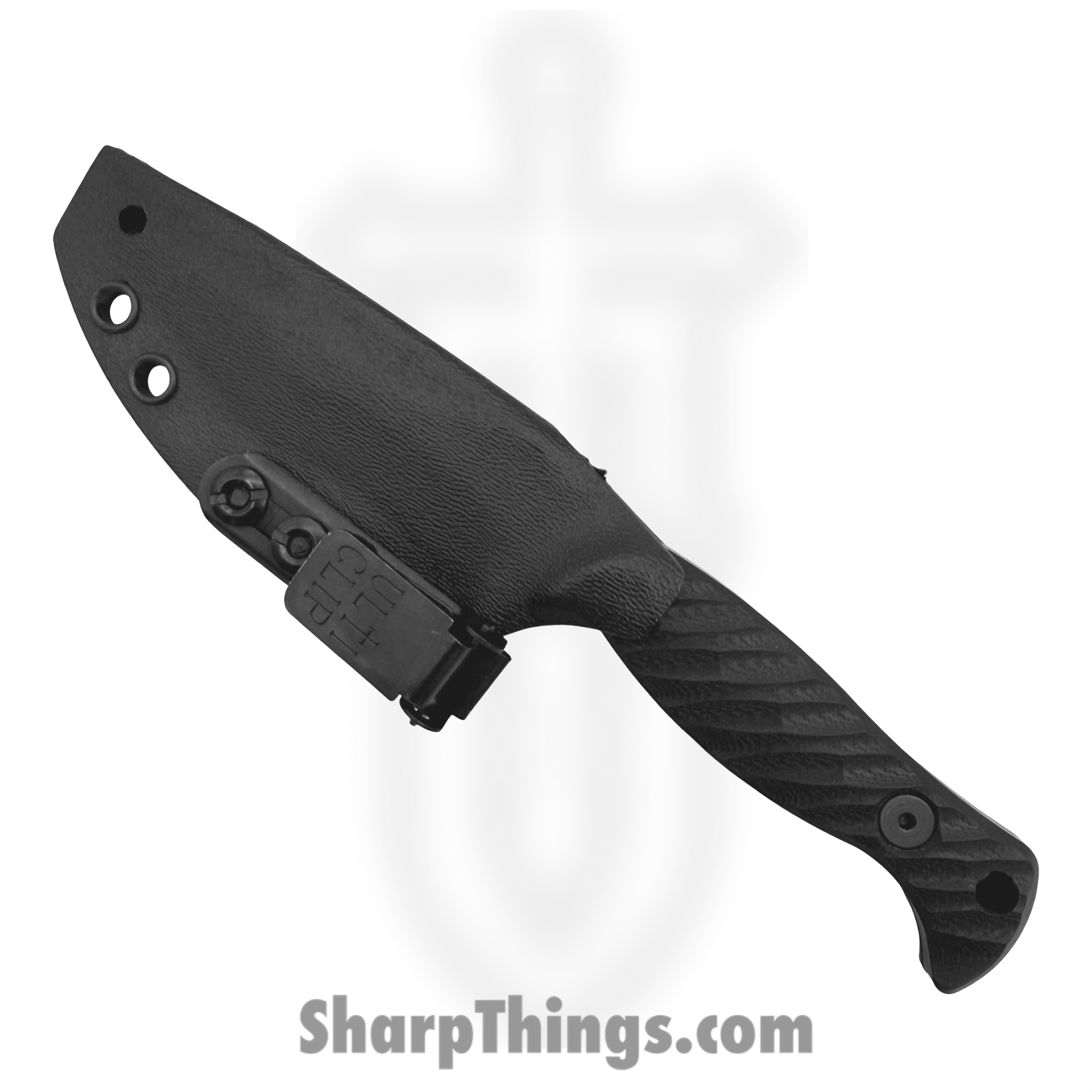 Half Face Blades - HFB6260G - Extremis MK1 - Fixed Blade Knife - S45VN Coated Spear Point - G10 - Black - Image 5