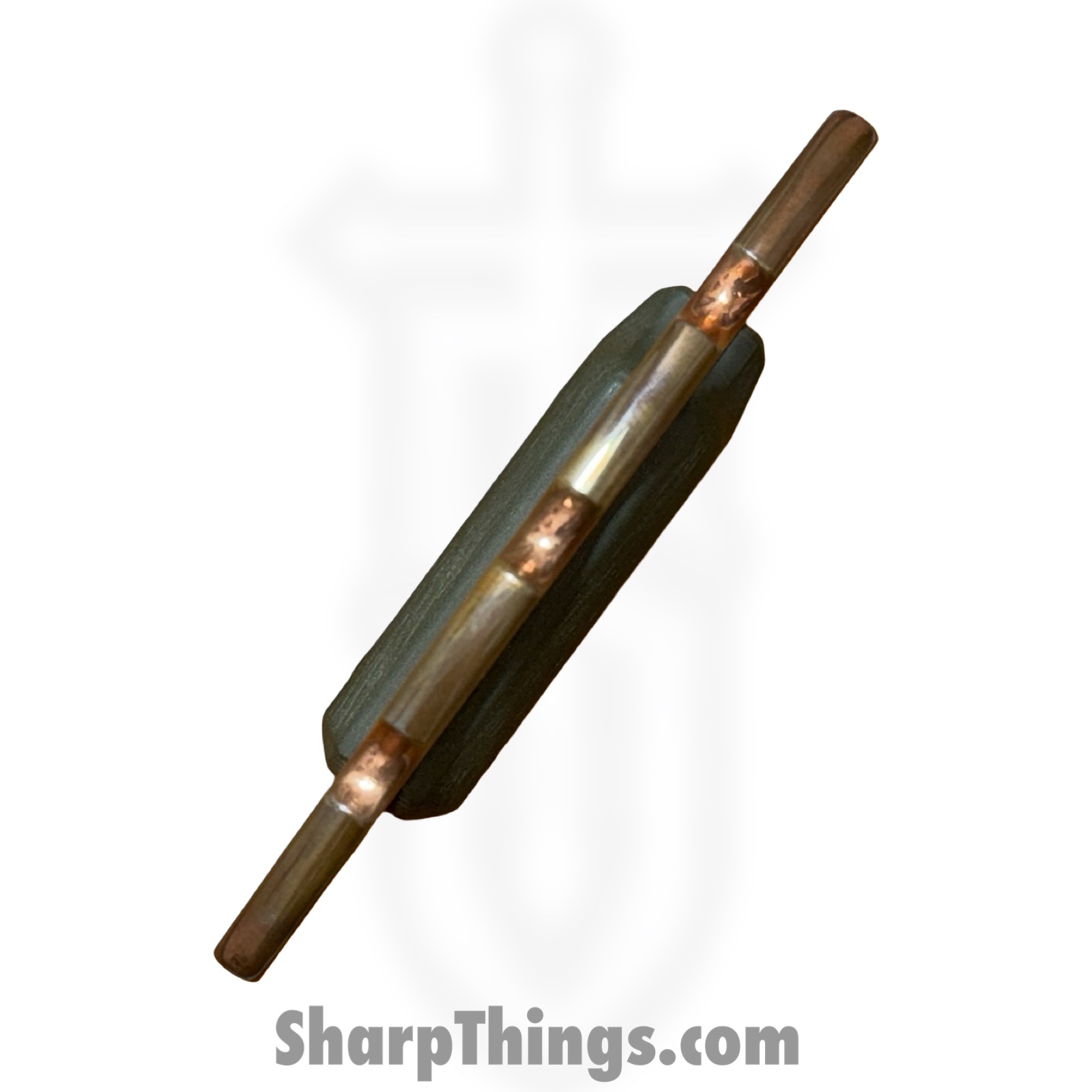 Johnny Mayhem - JM0626_D - Kitsune 1/4" - Copper|G10 - Copper|Green - Image 2