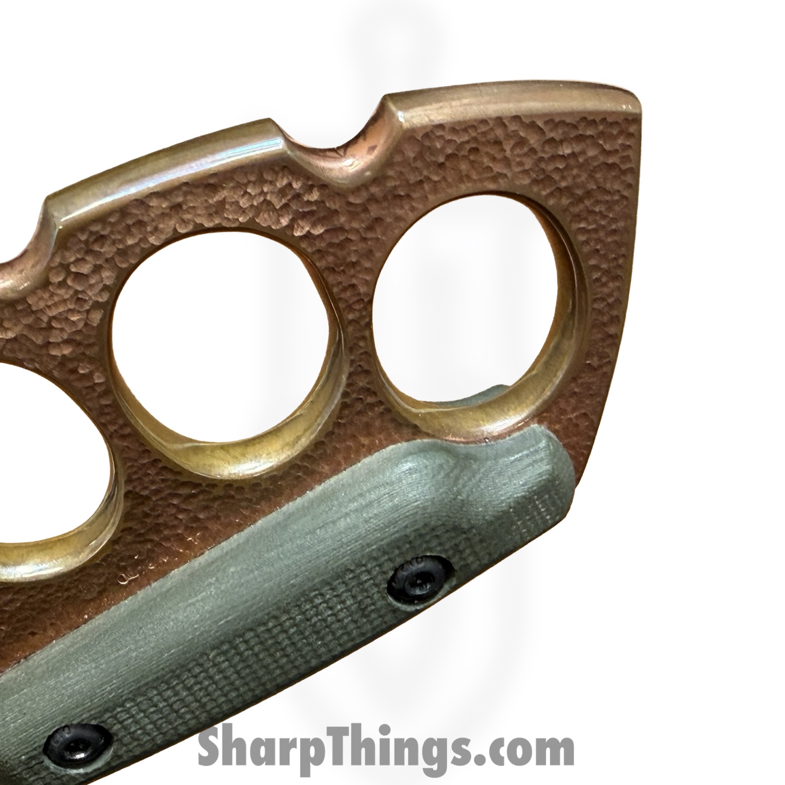 Johnny Mayhem - JM0626_D - Kitsune 1/4" - Copper|G10 - Copper|Green - Image 3