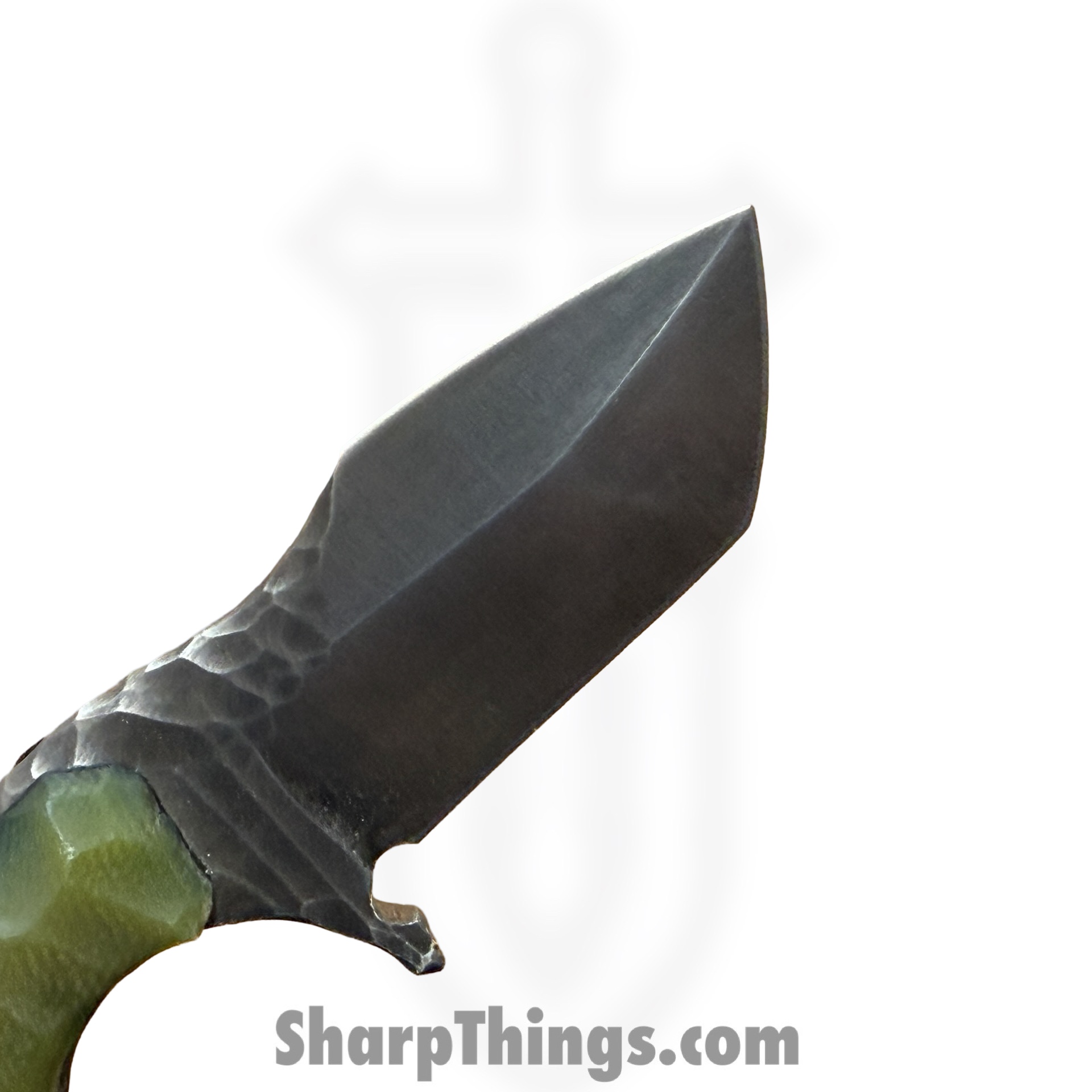 Lex Rex - LRBSA006 - Wraith - Fixed Blade Knife - 80CRV2 Coated Multi Grind Tanto - G10 - Gold - Image 3