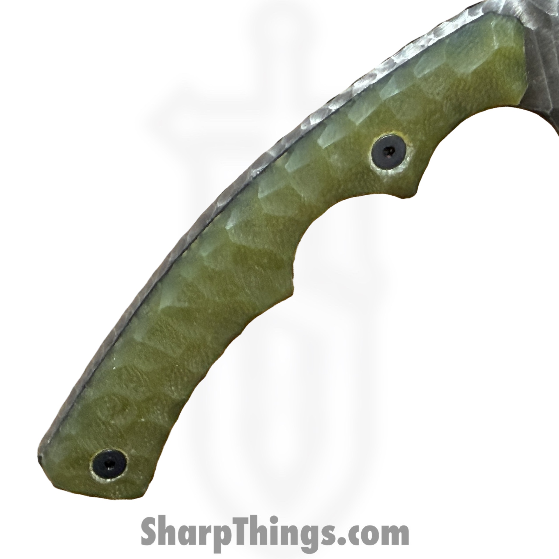 Lex Rex - LRBSA006 - Wraith - Fixed Blade Knife - 80CRV2 Coated Multi Grind Tanto - G10 - Gold - Image 6