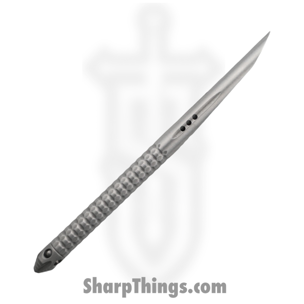 Microtech - 112M-10 - TAC P Mini - 410 SS Stonewash Hollow Spike - 410 SS - Natural - Image 2