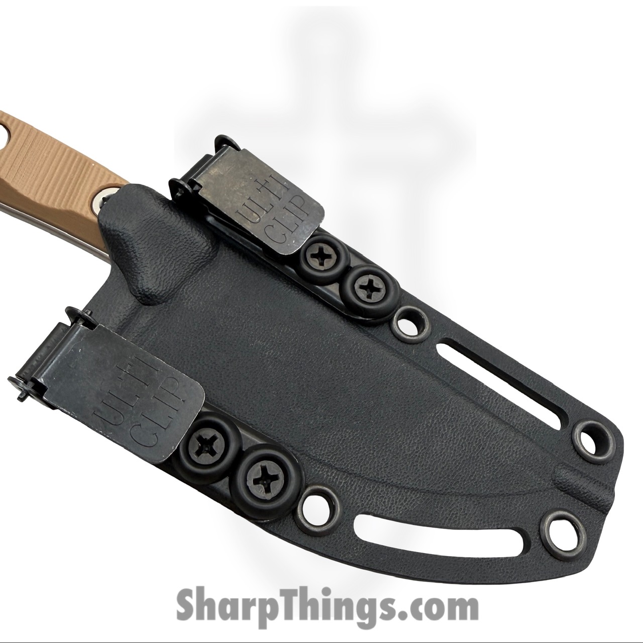 Microtech - 95-10DE-5 - Akris - Fixed Blade Knife - M390MK Stonewash Drop Point - G10 - Dark Earth - Image 3
