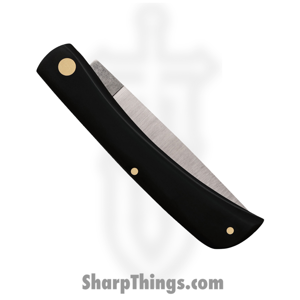 Case Cutlery - CA092 - Sod Buster - Folding Knife - Tru-Sharp™ Stainless Satin Skinner - Synthetic - Black - Image 4