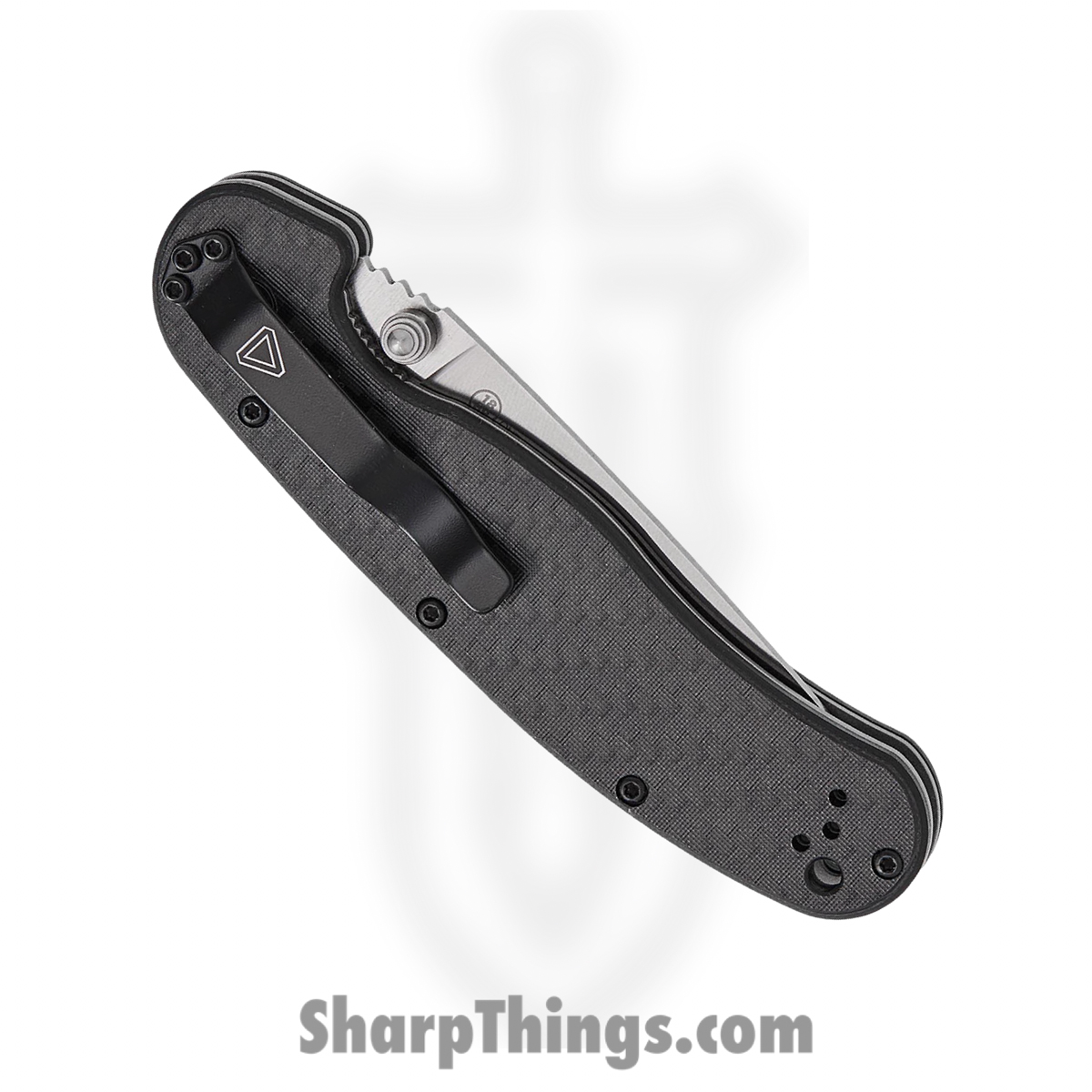 Ontario Knife Company - ON8884 - RAT 1.5 - Folding Knife - CPM MagnaCut Satin Drop Point - G10 Carbon Fiber Overlay - Black - Image 4