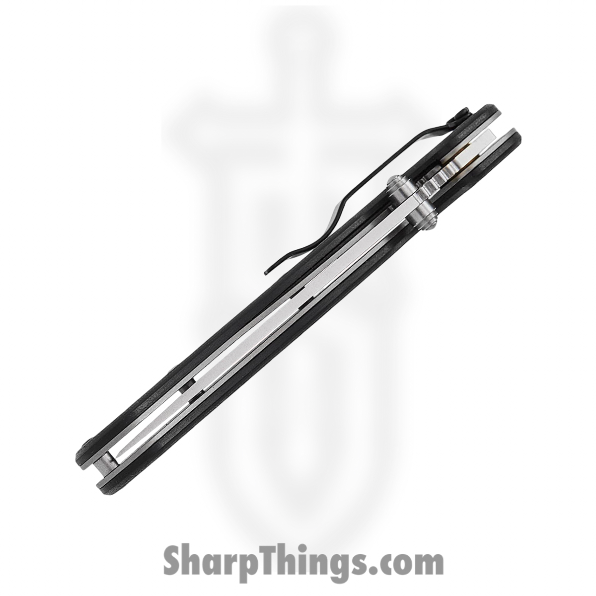 Ontario Knife Company - ON8884 - RAT 1.5 - Folding Knife - CPM MagnaCut Satin Drop Point - G10 Carbon Fiber Overlay - Black - Image 5