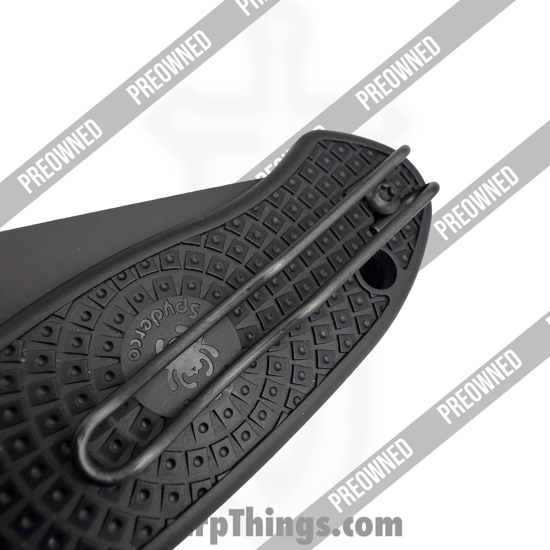 Spyderco - POC223PBBK - Preowned Para 3 Lightweight - Folding Knife - CTS-BD1N Coated Clip Point - Polymer - Black - Image 9
