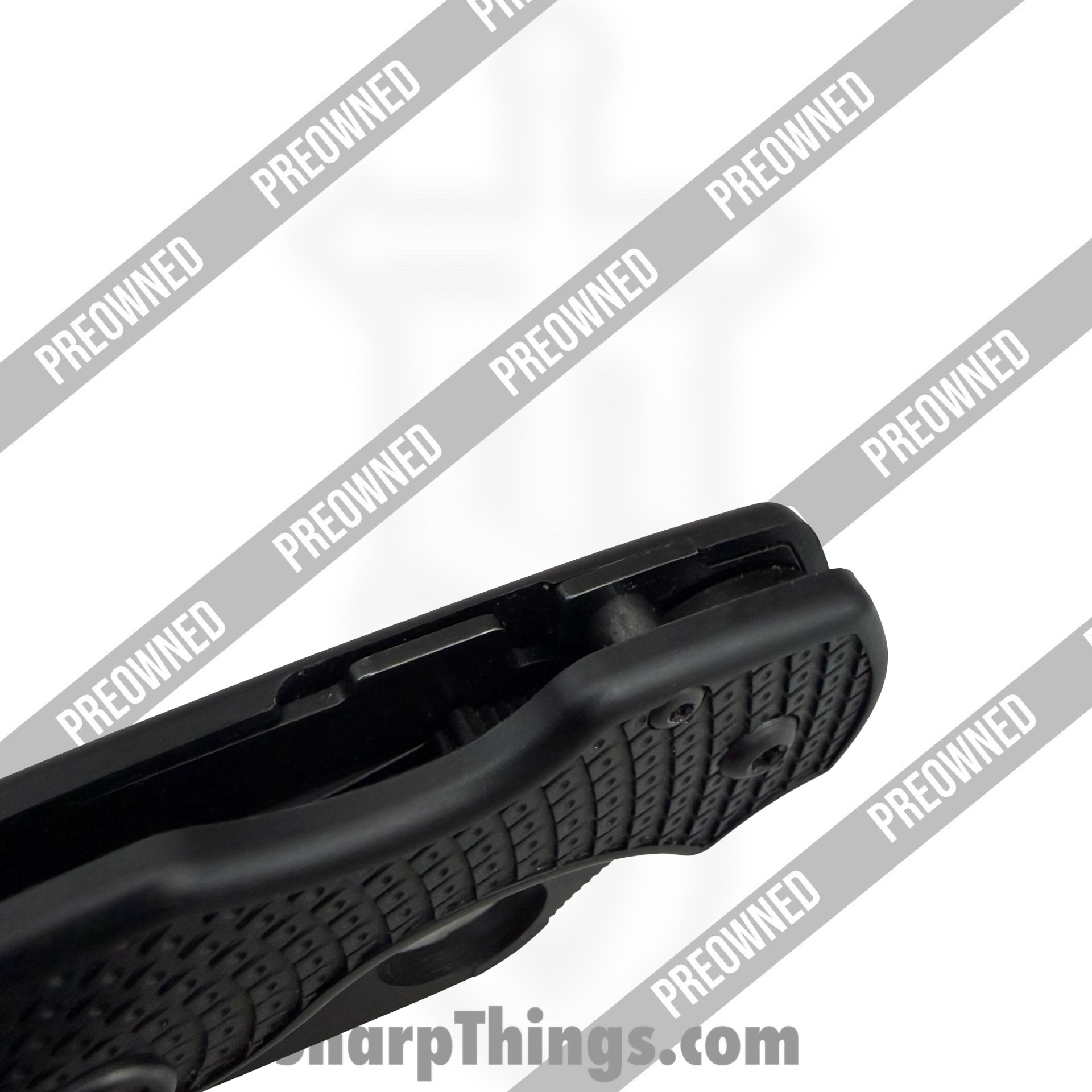 Spyderco - POC223PBBK - Preowned Para 3 Lightweight - Folding Knife - CTS-BD1N Coated Clip Point - Polymer - Black - Image 7
