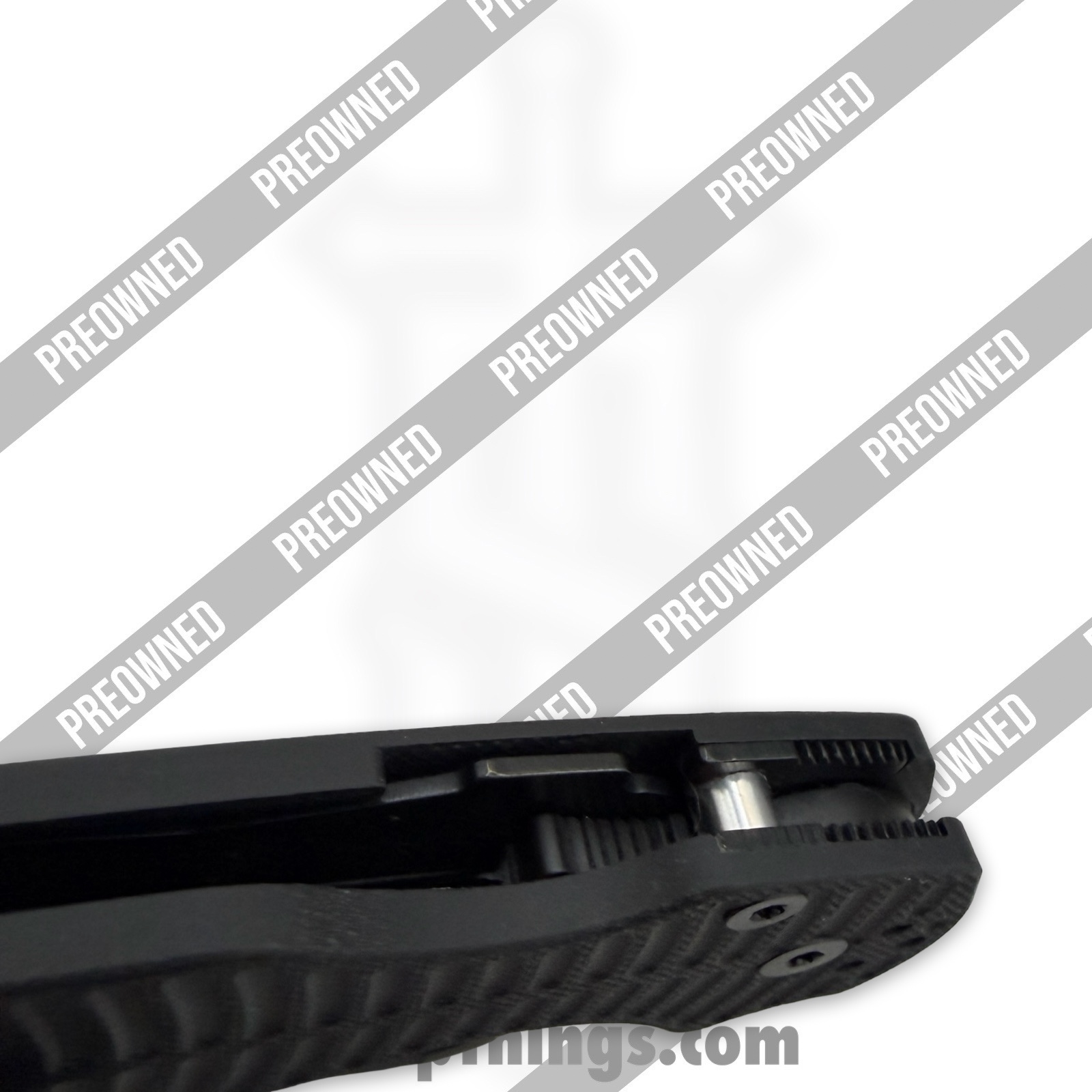 Spyderco - POC81GMCBKP2 - Preowned Paramilitary 2 Salt - Folding Knife - CPM MagnaCut DLC Clip Point - G10 - Black - Image 10